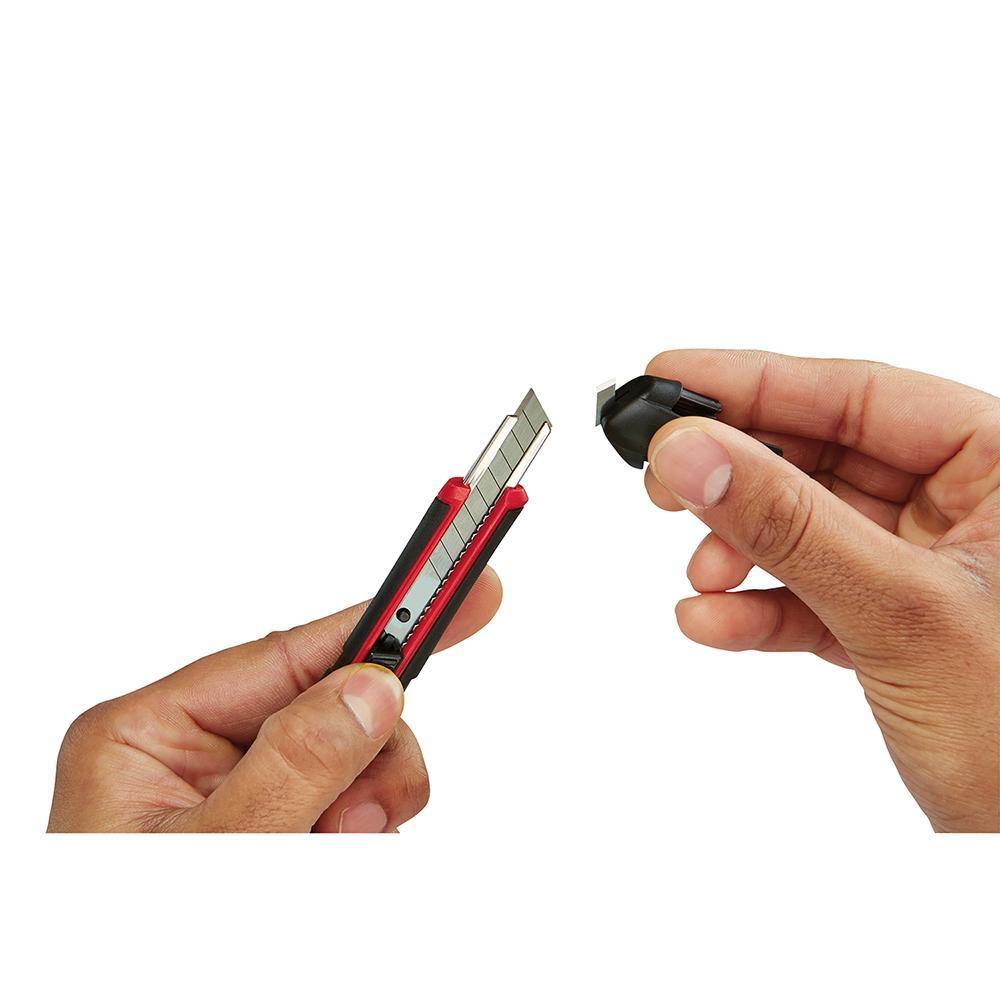 Milwaukee&reg; 48-22-1960 Utility Knife, 9 mm W Precision Cut Retractable Snap-Off Blade, Micro Carbide Metal Blade, 1 Blade Included, 5-5/8 in OAL