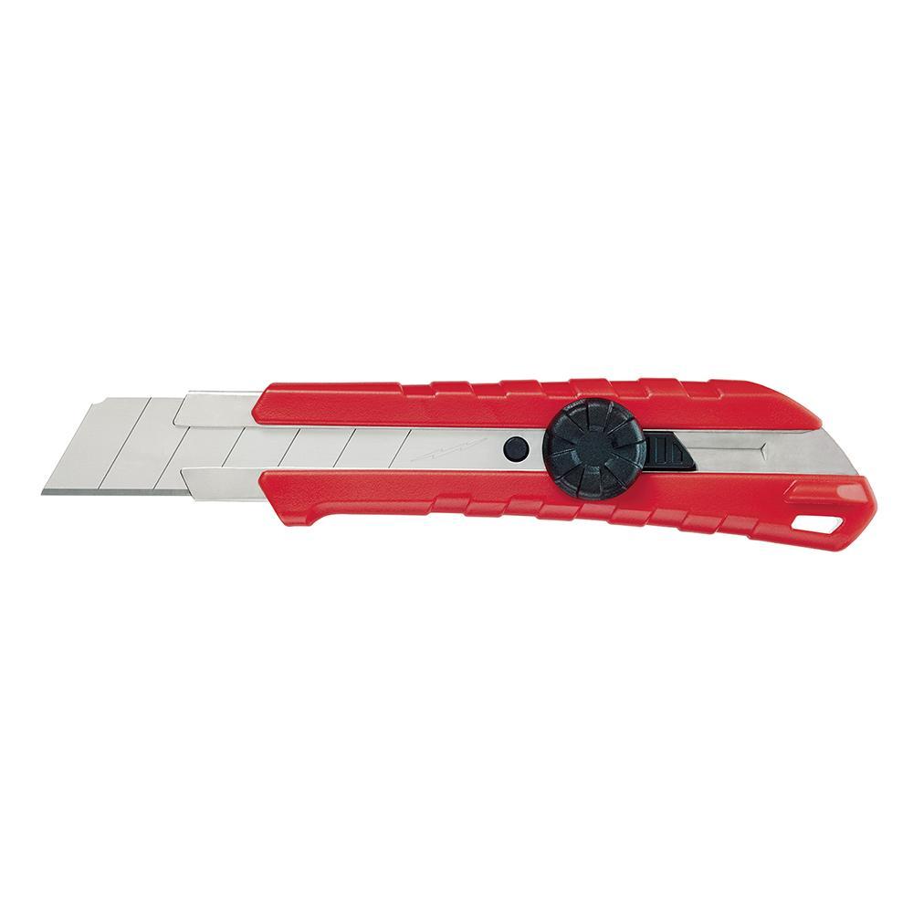 Milwaukee&reg; 48-22-1965 General Purpose Utility Knife, 25 mm W Retractable Snap-Off Blade, Micro Carbide Metal Blade, 1 Blade Included, 7 in OAL