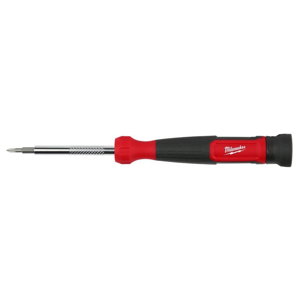 GEARWRENCH® 82788 2-Position Ratcheting Screwdriver With LED Lights, 6 Pieces, Straight/Pistol Grip Handle, Stainless Steel