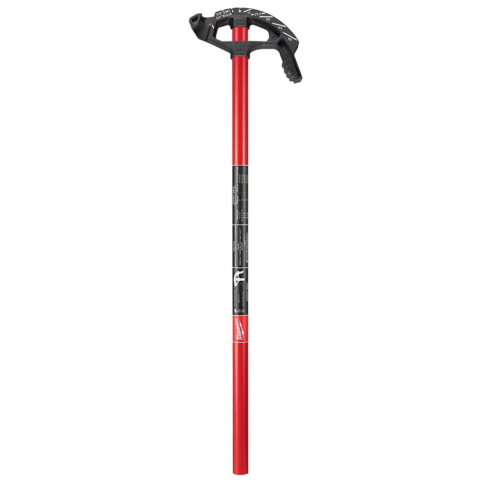 RIDGID&reg; 35220 Thin Wall Conduit Bender, 30 deg, 45 deg, 60 deg, 90 deg Bend, 5 in Bend Radius, For Pipe Dia 3/4 in Thin-Wall, 1/2 in Heavy-Wall