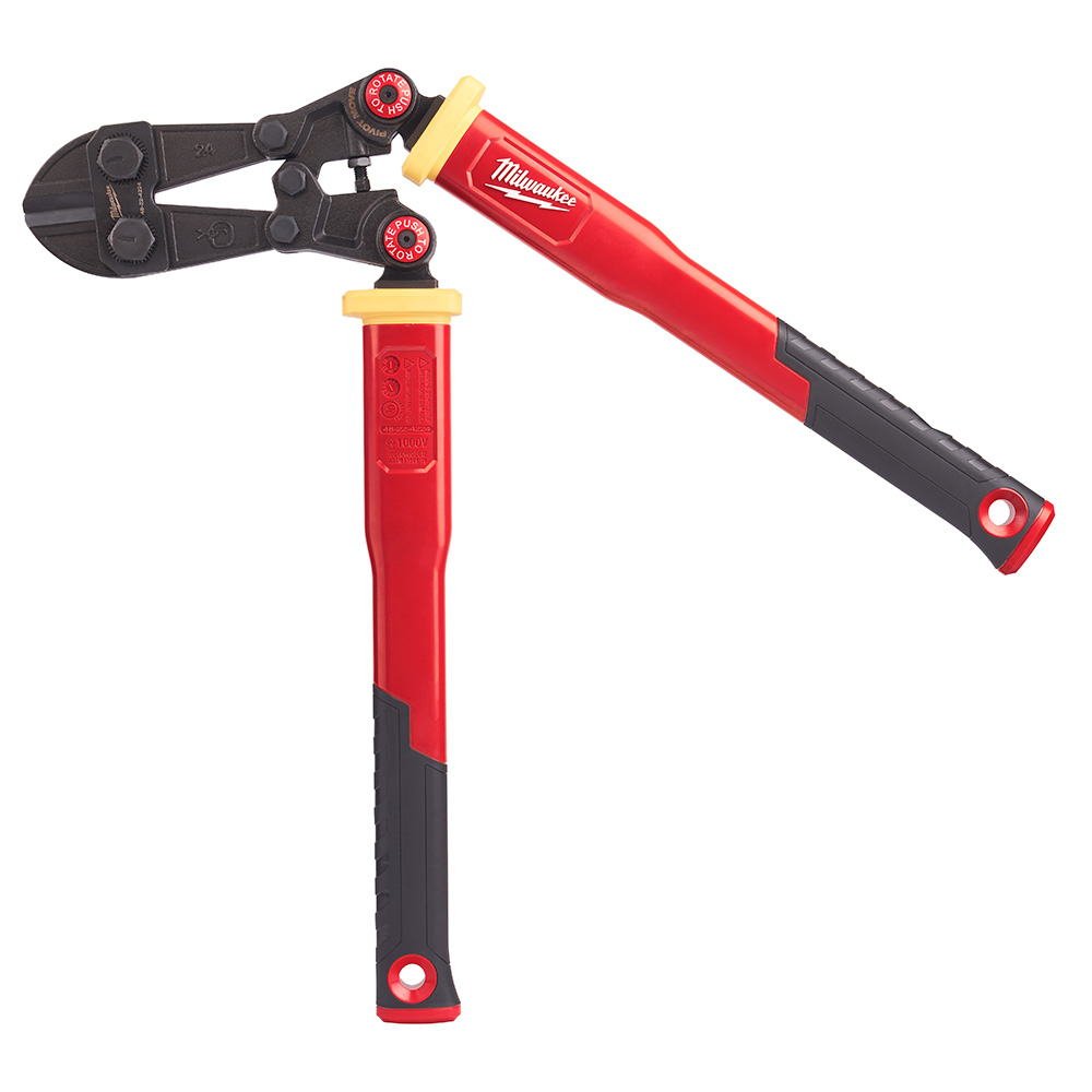 Milwaukee&reg; 48-22-4224 Bolt Cutter, 7/16 in at 42 HRC Cutting, 24-1/2 in OAL
