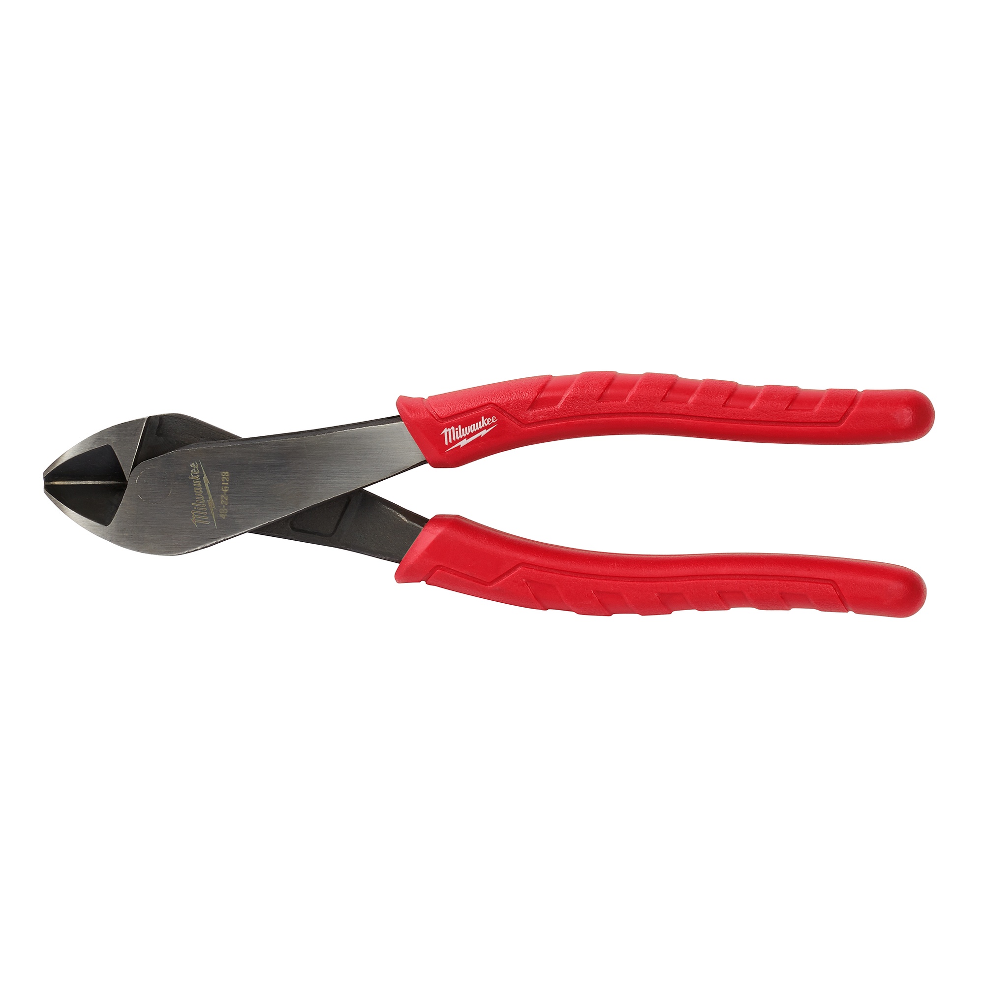 Milwaukee&reg; 48-22-6128 Angled Head Diagonal Cutting Plier, 3/4 in Nominal, 11/32 in THK Max Wire, 3/4 in Jaw Steel Jaw, 8 in OAL