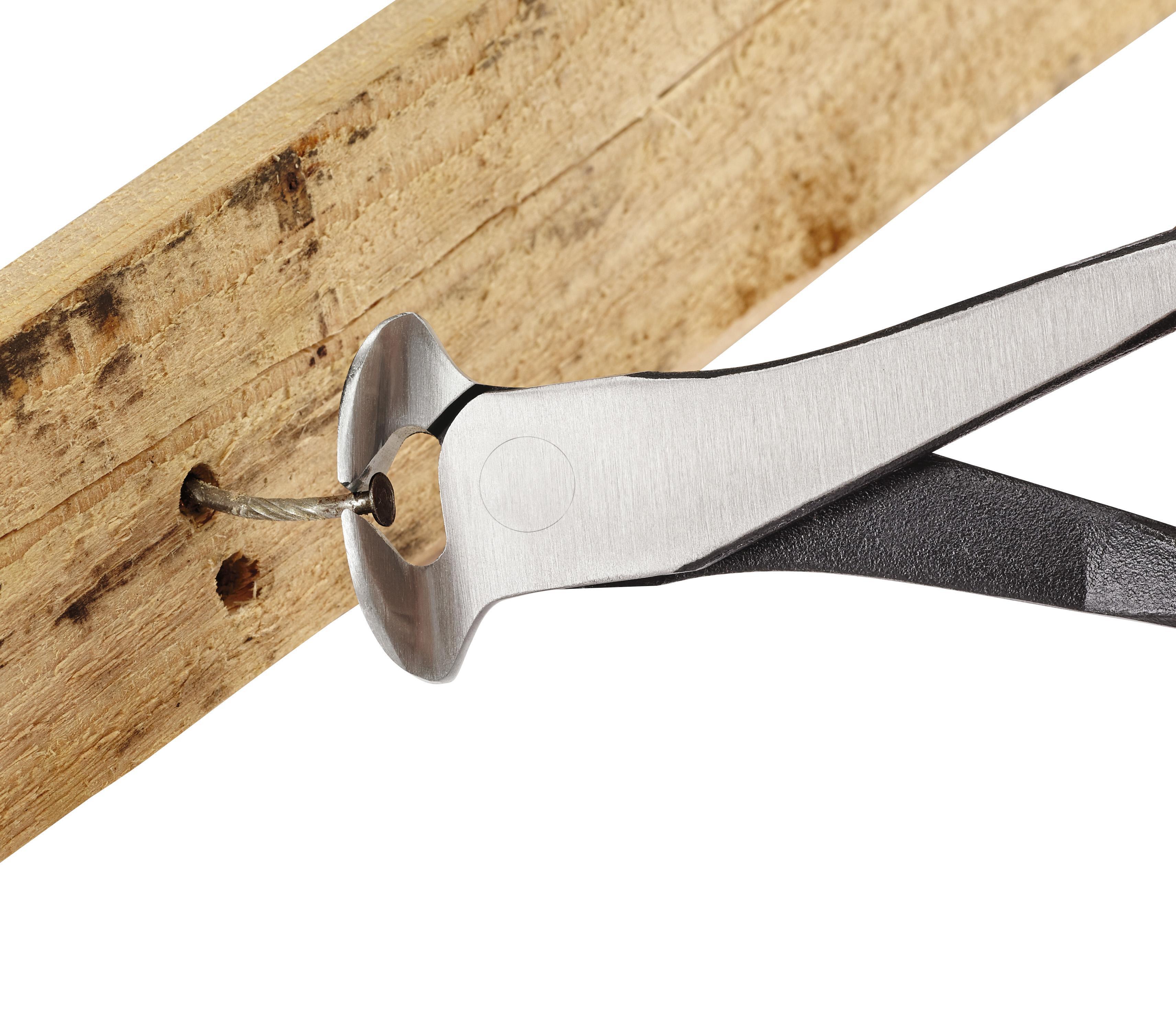 Milwaukee&reg; 48-22-6407 Nipping Plier, Smooth Jaw, Rubber Handle