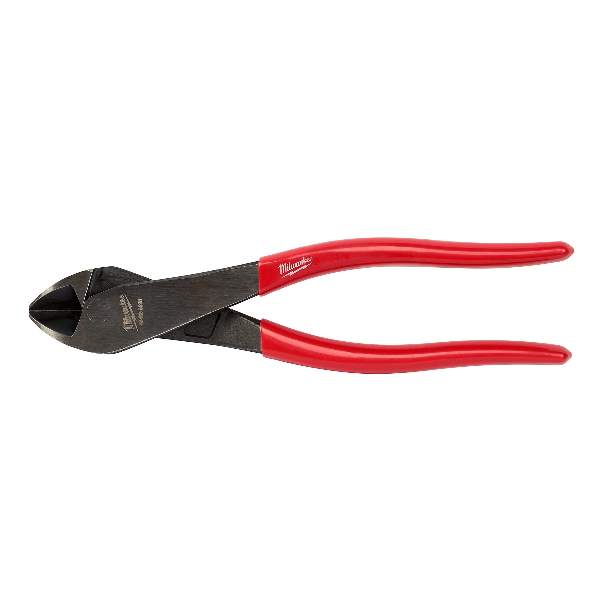 Milwaukee&reg; 48-22-6528 Angled Head Diagonal Cutting Plier, 1-3/16 in Nominal, 11/32 in THK Max Wire, 3/4 in L x 1 in W Jaw Steel Jaw, 8 in OAL
