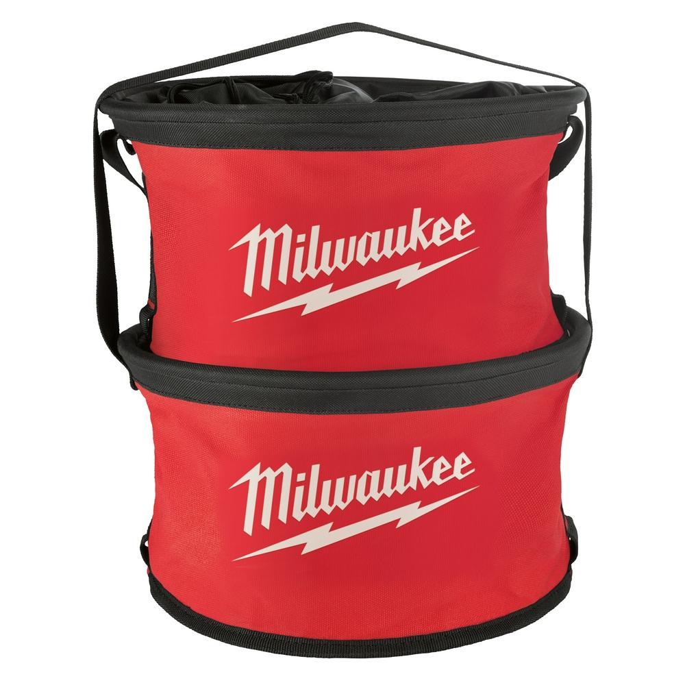Milwaukee&reg; 48-22-8170 Parachute Organizer Bag, 11.02 in H x 1.97 in W x 11.81 in D, 8 Pockets