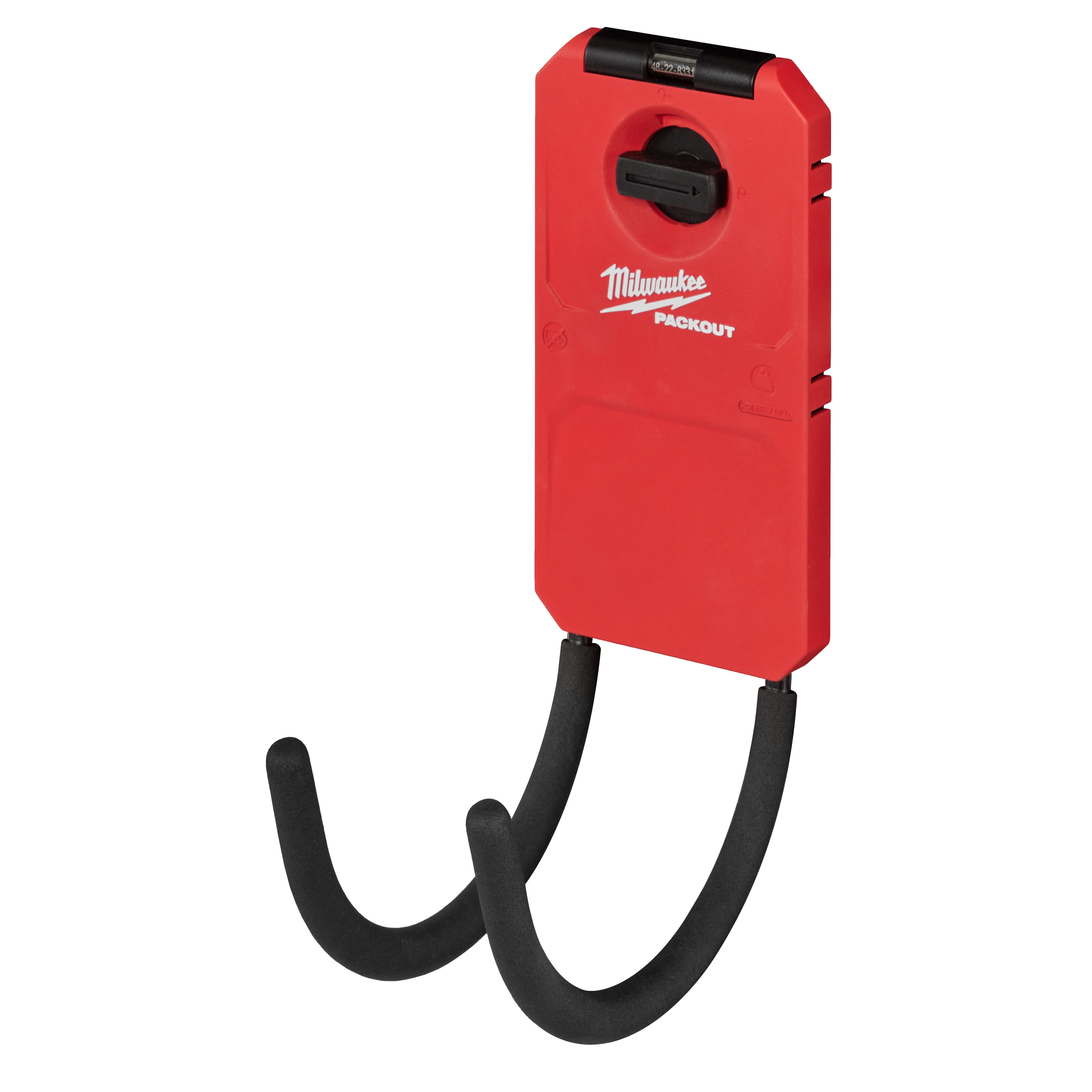 Milwaukee&reg; 48-22-8331 Packout Curved Hook, Wall Mounted