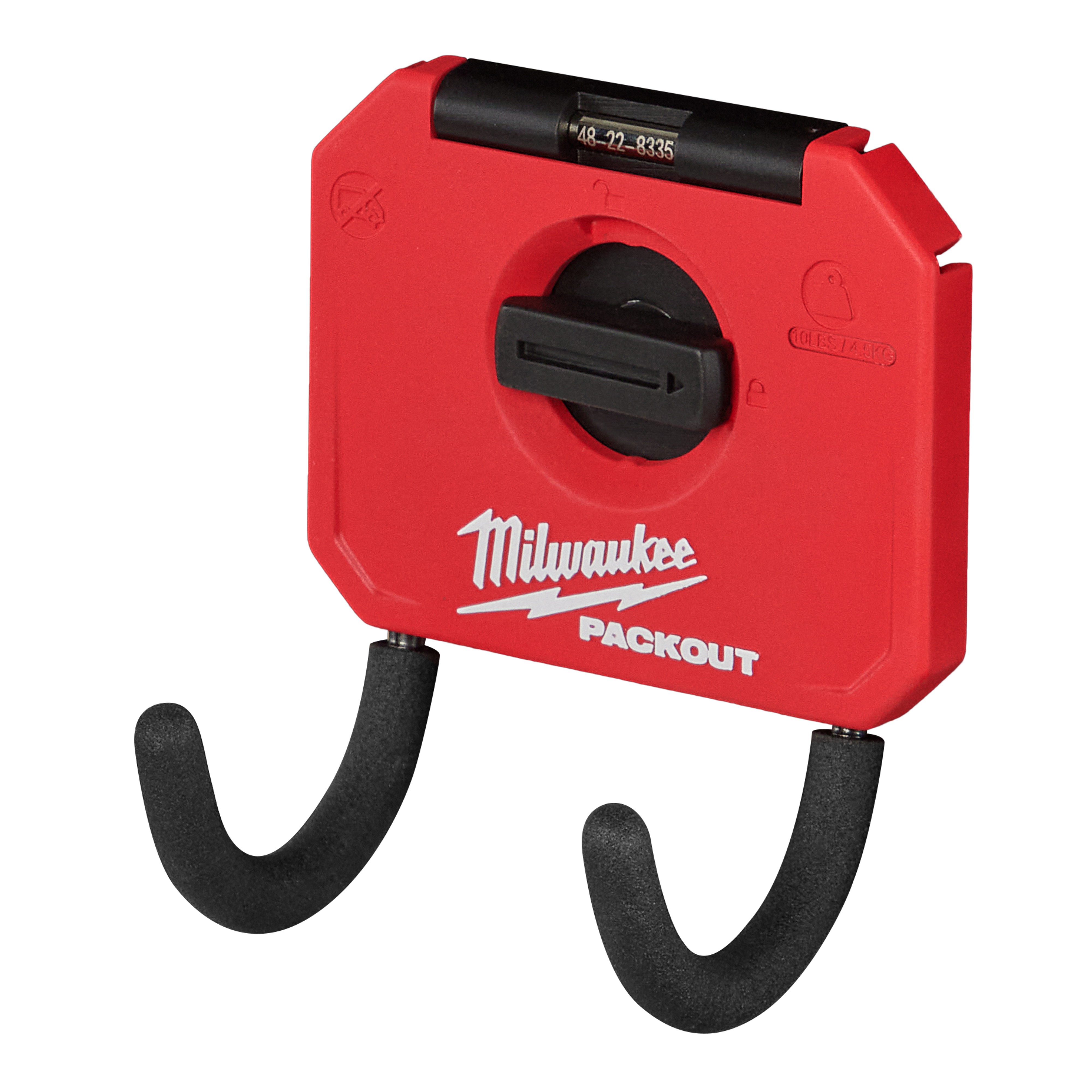 Milwaukee&reg; 48-22-8335 Packout Curved Hook, Wall Mounted
