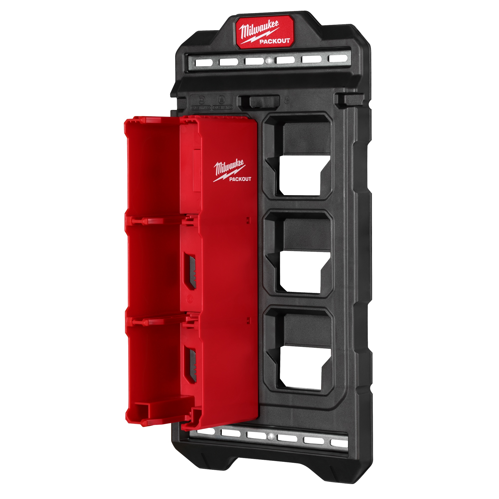 Milwaukee&reg; 48-22-8339 Packout Battery Rack, Wall Mounted