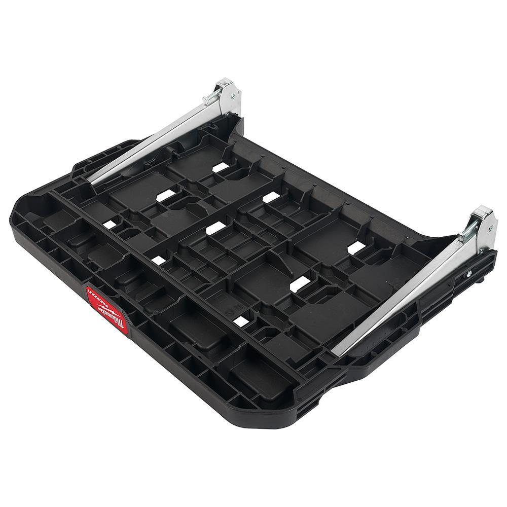 Milwaukee&reg; 48-22-8481 PACKOUT&trade; Racking Shelf, 50 lb Capacity, Polymer, Black