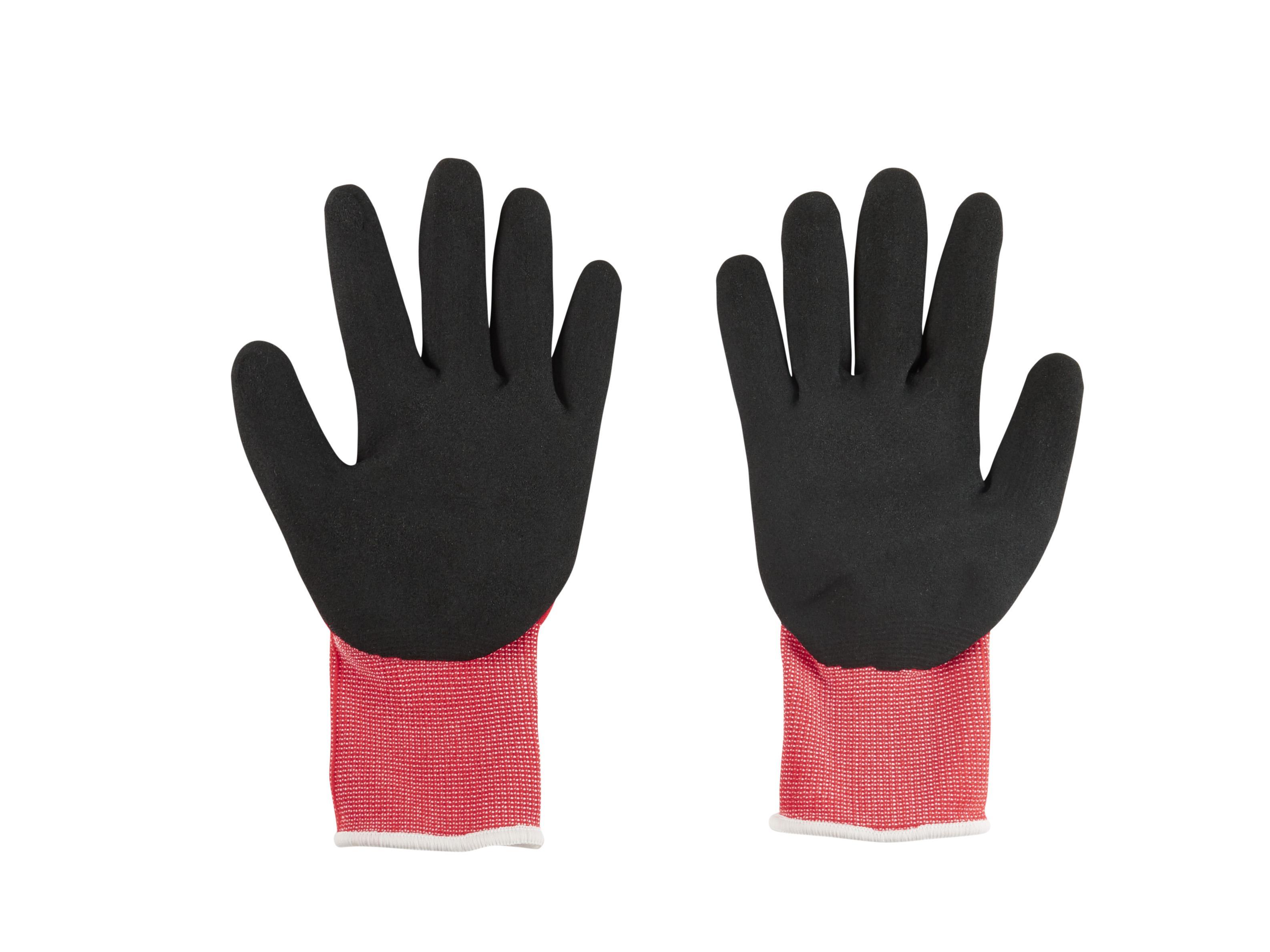 Milwaukee&reg; 48-22-8900 Breathable Unisex Gloves, S, Nylon/Lycra Blend, Knit Wrist Cuff, Resists: Cut and Puncture, ANSI Cut-Resistance Level: A1, ANSI Puncture-Resistance Level: 1