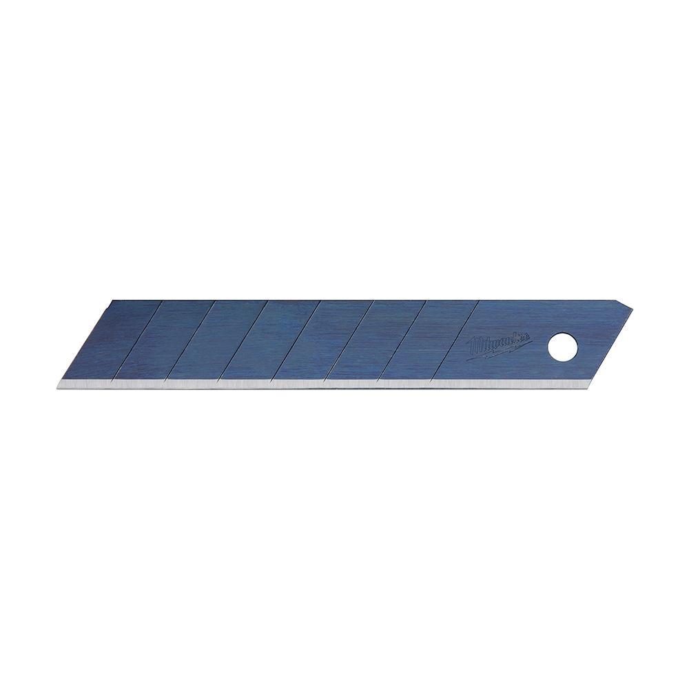 Milwaukee&reg; 48-22-9118 Pro 10-Piece Precision Utility Knife Blade With Dispenser, Micro Carbide Metal, Snap-Off, 5-3/4 in L x 18 mm W Blade, Compatible With: Milwaukee&reg; Most Standard Utility Knives, 0.02 in THK