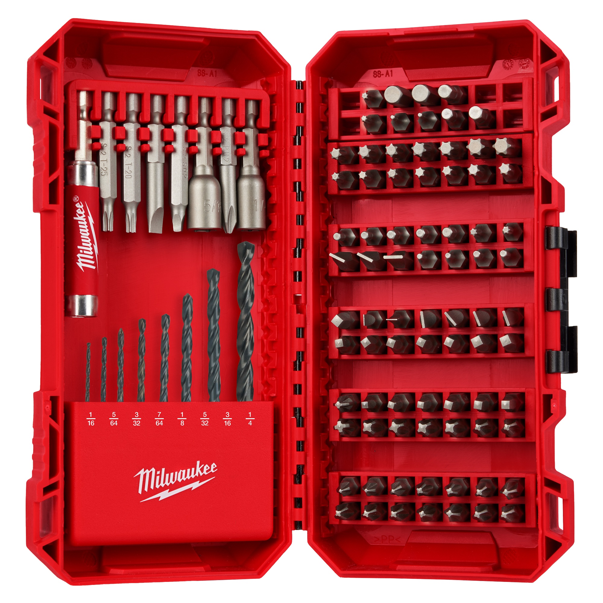 DeWALT&reg; Impact Ready&reg; DWMTC15 Magnetic Tool Case Set, 15 Pieces, Resin