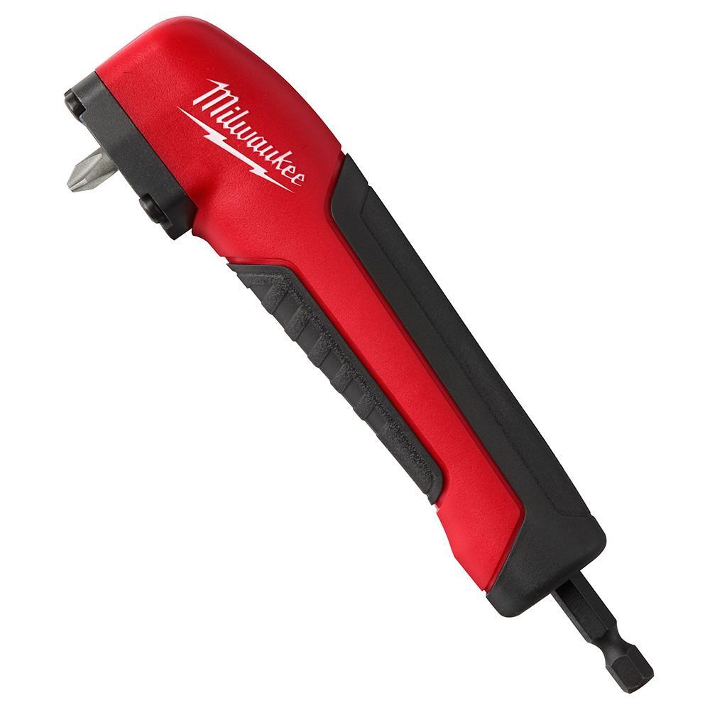 Milwaukee&reg; SHOCKWAVE&trade; 48-32-2390 Right Angle Adapter, For Use With Impact/Drill Drivers and 1/4 in Hex Shank Accessories