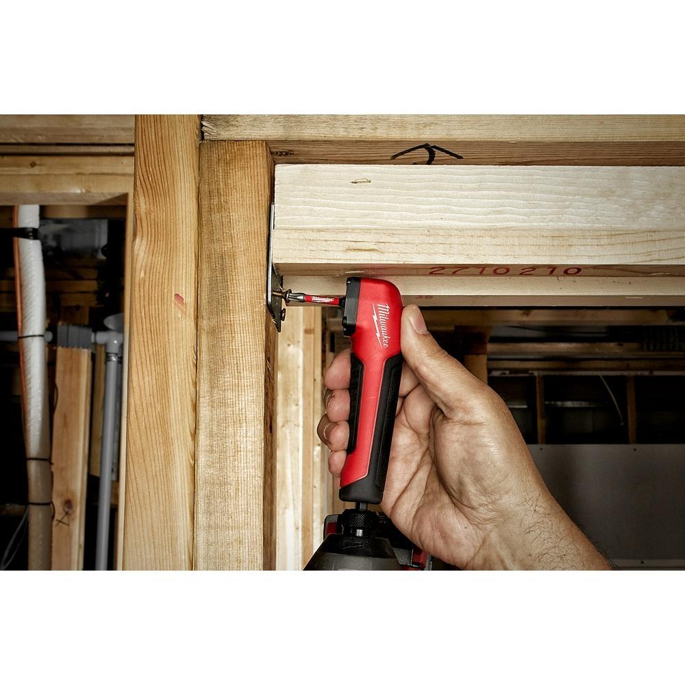 Milwaukee&reg; SHOCKWAVE&trade; 48-32-2390 Right Angle Adapter, For Use With Impact/Drill Drivers and 1/4 in Hex Shank Accessories