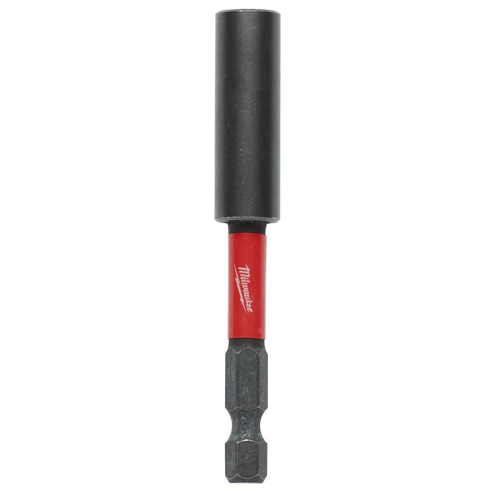 Apex® M-490 Magnetic Bit Holder, 1/4 in Drive, Tool Steel, 1/4 in Hex