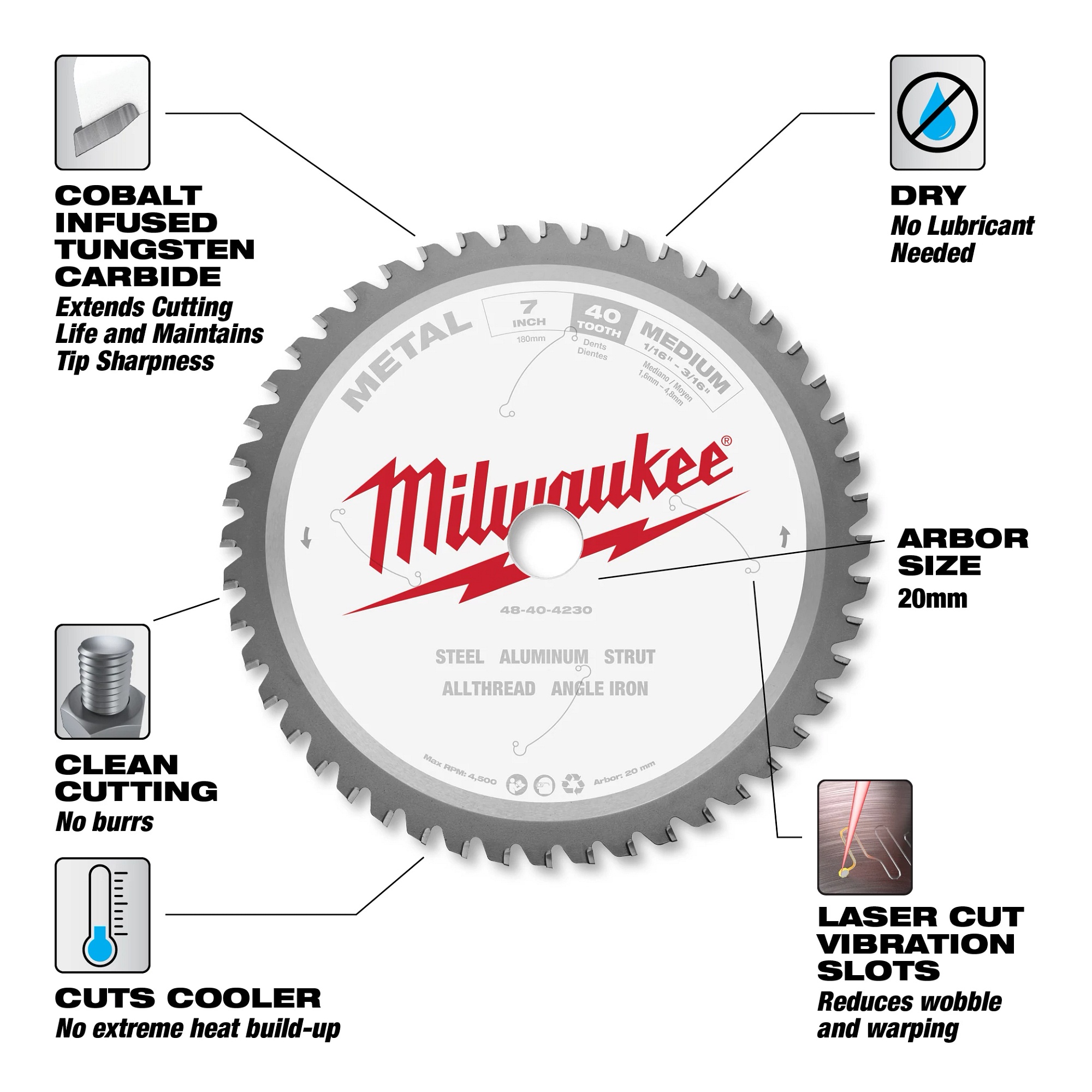 Milwaukee&reg; 48-40-4240 MIL 48-40-4240