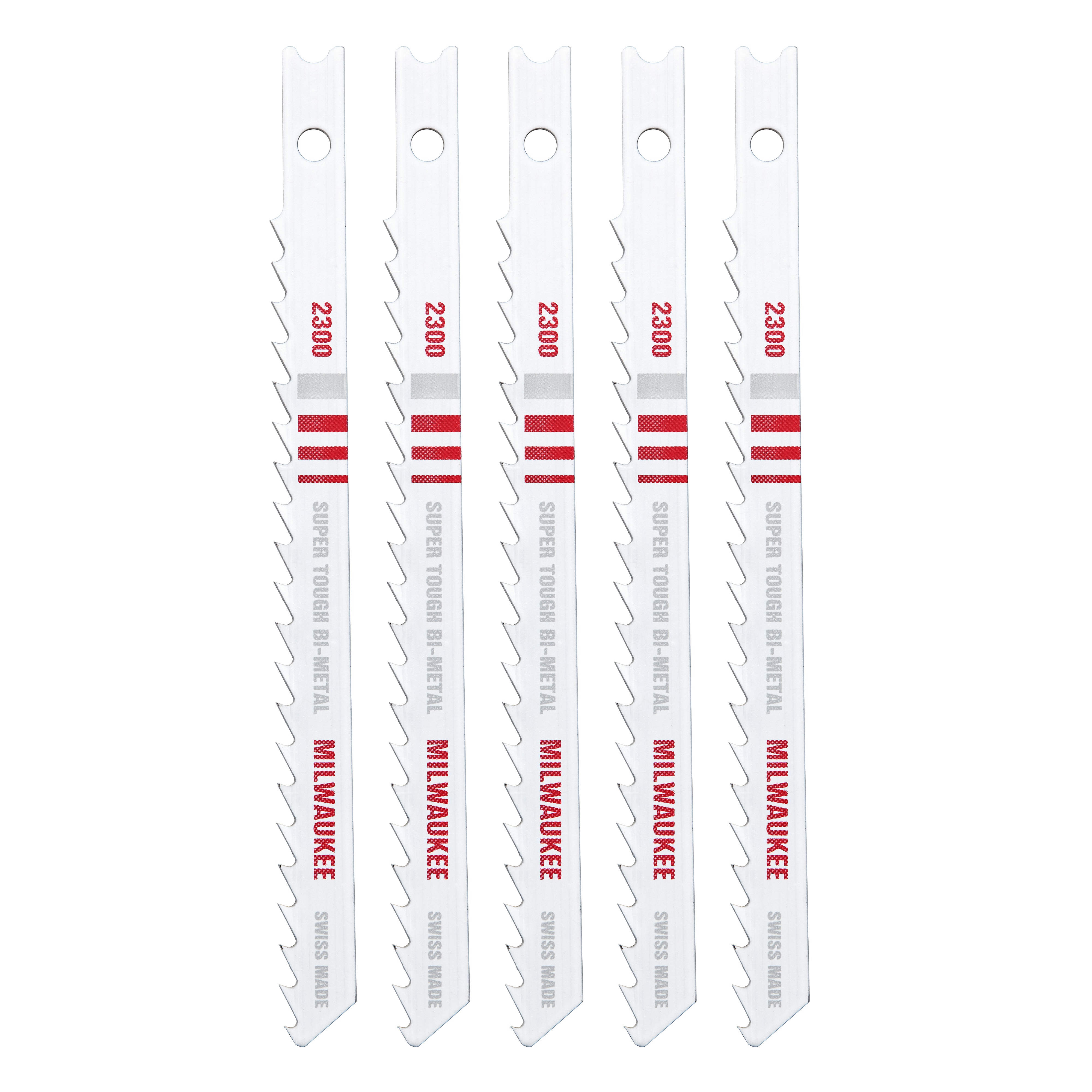 Milwaukee&reg; 48-42-2120 Jig Saw Blade, 2-3/4 in L x 9/32 in W, 18 TPI, Bi-Metal Cutting Edge, Bi-Metal Body