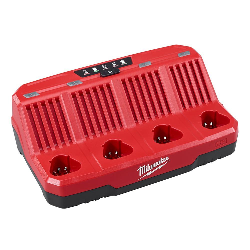 Milwaukee® 48-59-2401 Battery Charger, For Use With M12™ Battery, Li-Ion Battery, 1 hr Charging, 1 Battery
