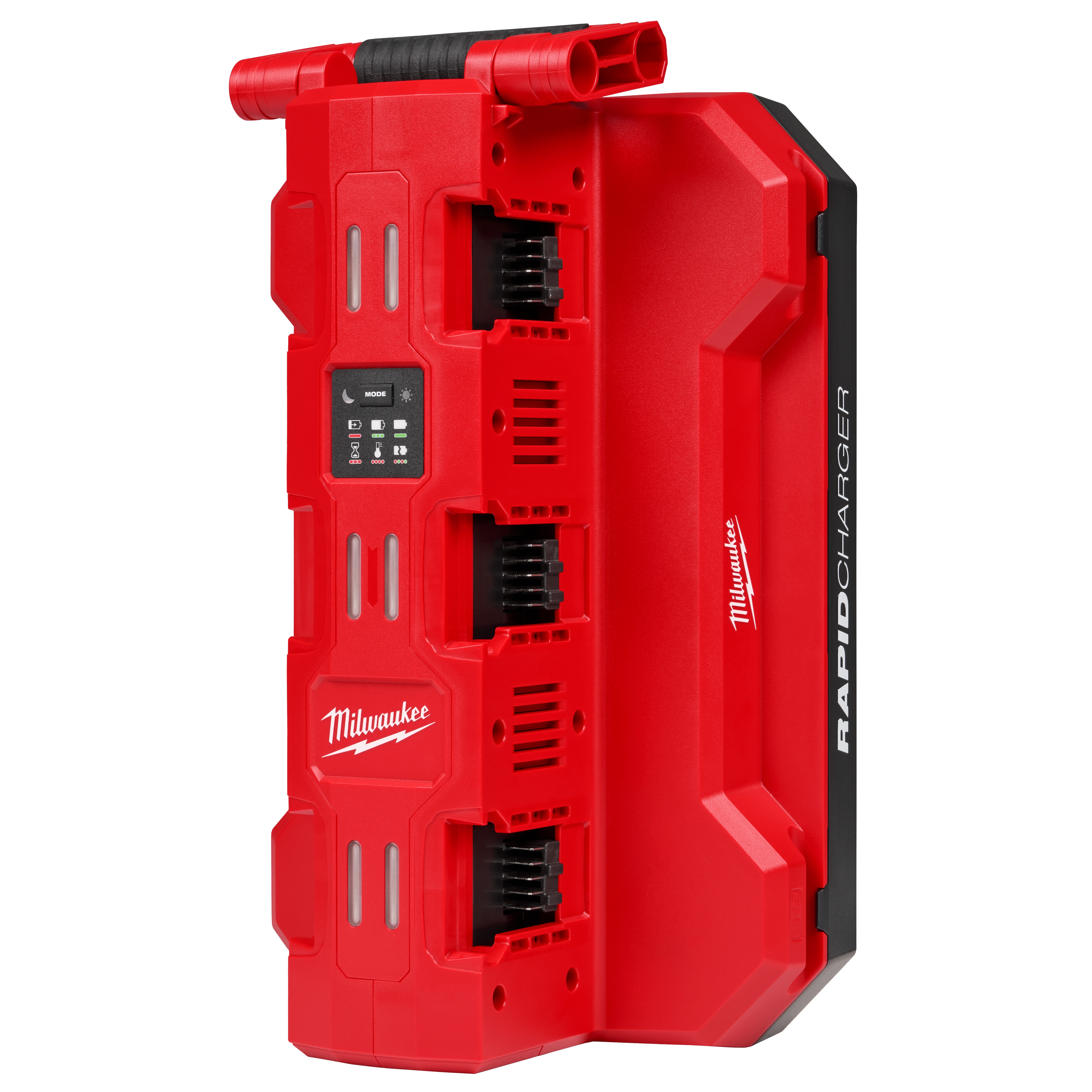 Milwaukee&reg; 48-59-1812 Slide Multi-Voltage Charger, For Use With M12&trade; 48-11-2401, M18&trade; 48-11-1815 and 48-11-1828 Battery Pack, Li-Ion Battery, 1 hr Charging