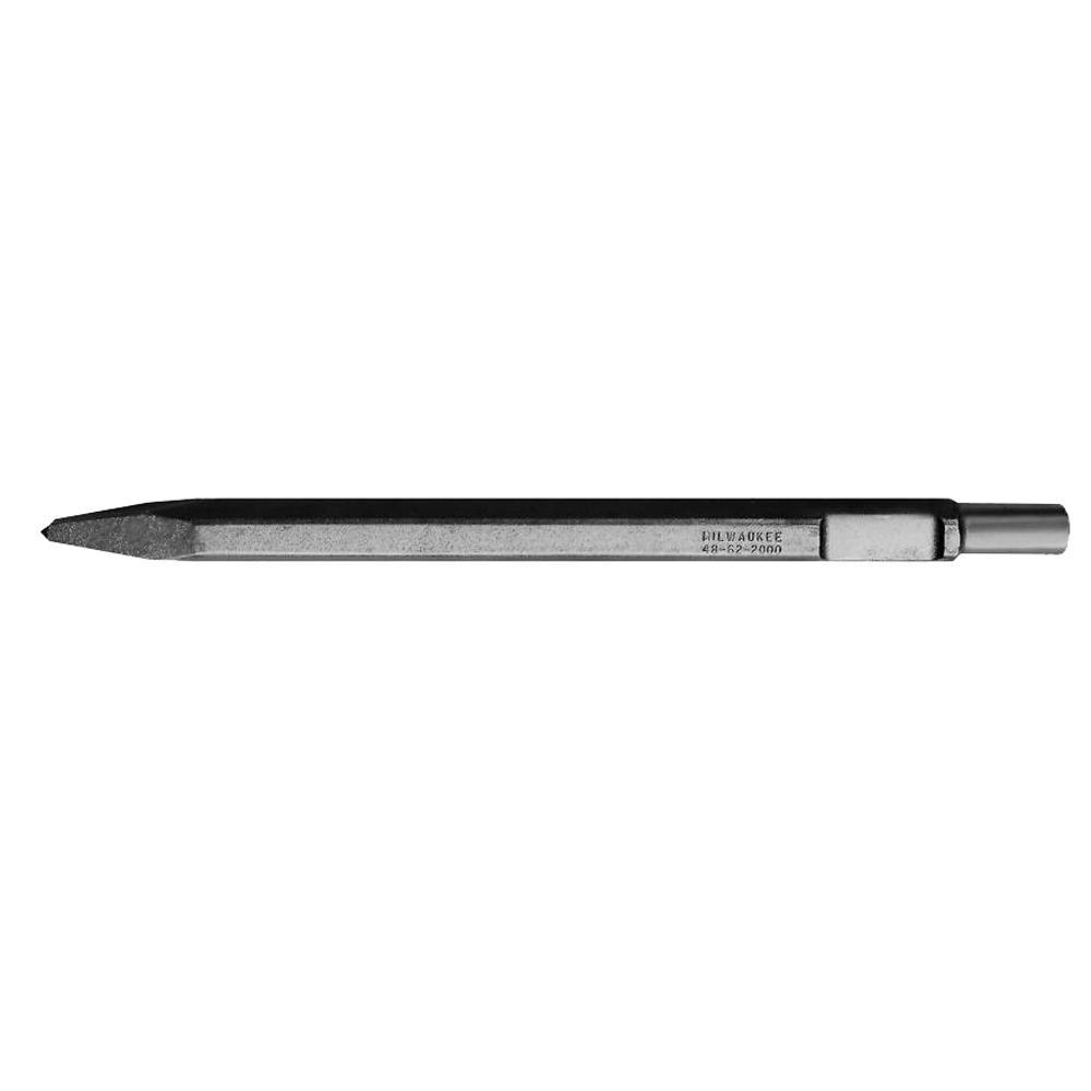 Milwaukee&reg; 48-62-2010 Bull Point Chisel, 3/4 in, 21/32 in Hex/Round/Spline Shank, 18 in OAL