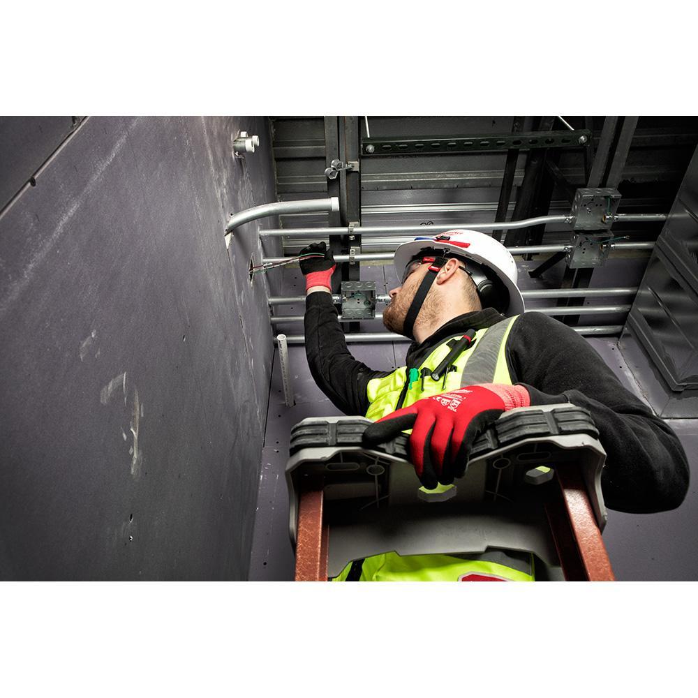 Milwaukee&reg; 48-73-1082 Chin Strap, 2 Mounting Points, Polyester, Black, For Use With Hard Hats
