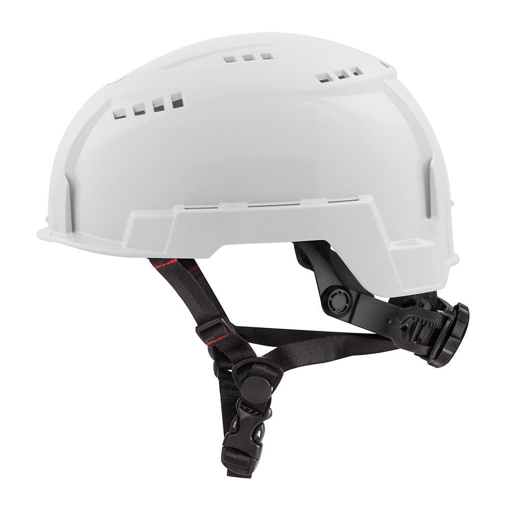 Milwaukee&reg; 48-73-1300 Adjustable Safety Helmet, LEXAN&trade; Polycarbonate, Padded Suspension, ANSI Electrical Class Rating: Class C, ANSI Impact Rating: Type II, Swing Wheel Ratchet Adjustment