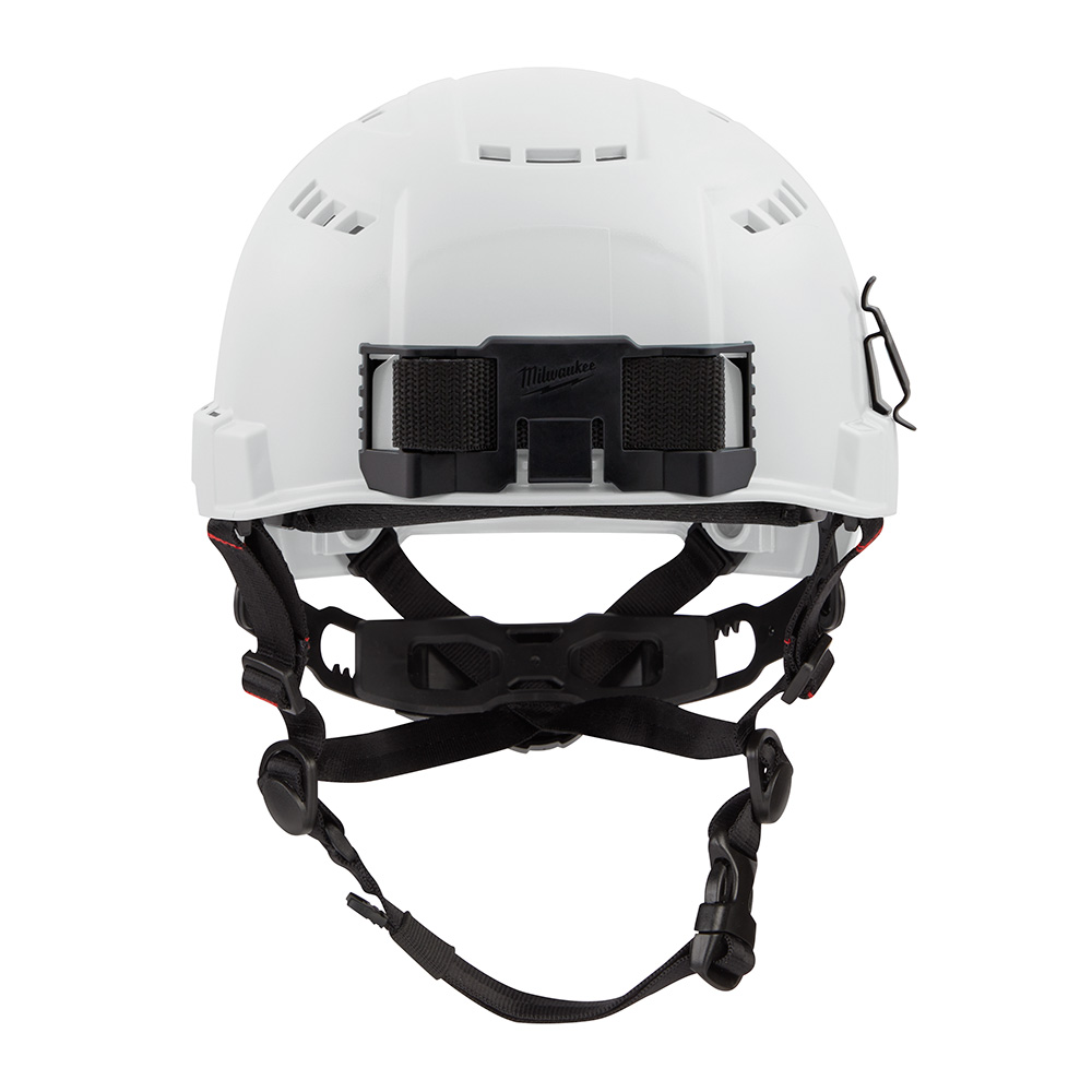 Milwaukee&reg; 48-73-1300 Adjustable Safety Helmet, LEXAN&trade; Polycarbonate, Padded Suspension, ANSI Electrical Class Rating: Class C, ANSI Impact Rating: Type II, Swing Wheel Ratchet Adjustment
