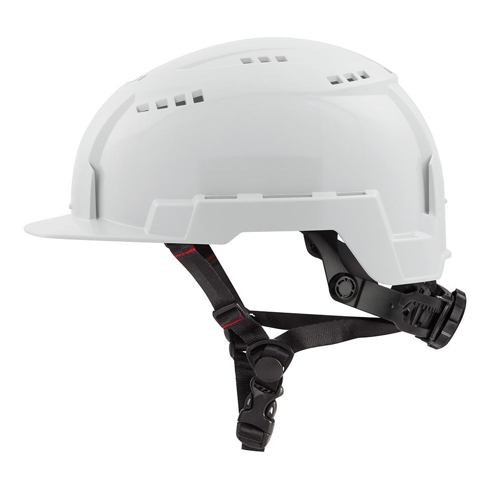 North&reg; by Honeywell A79R030000 Peak Front Brim Hard Hat, 6-1/2 Fits Mini Hat, 8 Fits Max Hat, HDPE, 4-Point Nylon Suspension, ANSI Electrical Class Rating: Class E, ANSI Impact Rating: Type I, Ratchet Adjustment