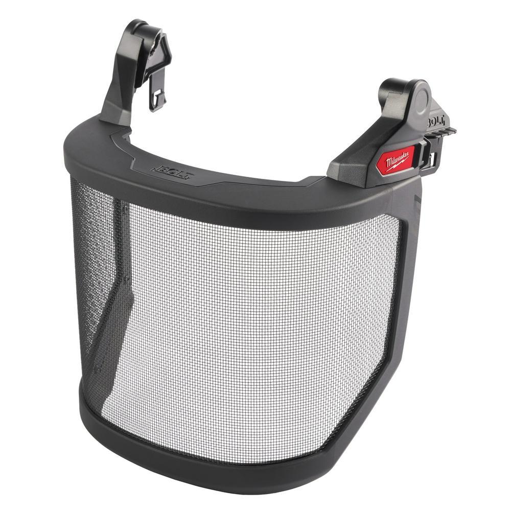 Uvex&reg; by Honeywell S8515 Bionic Faceshield With Hard Hat Adapter, Clear Visor, Polycarbonate Glass Visor, 8-1/2 in H x 15 in W x 1 mm THK Visor, Specifications Met: ANSI Z87+, CSA Z94.3