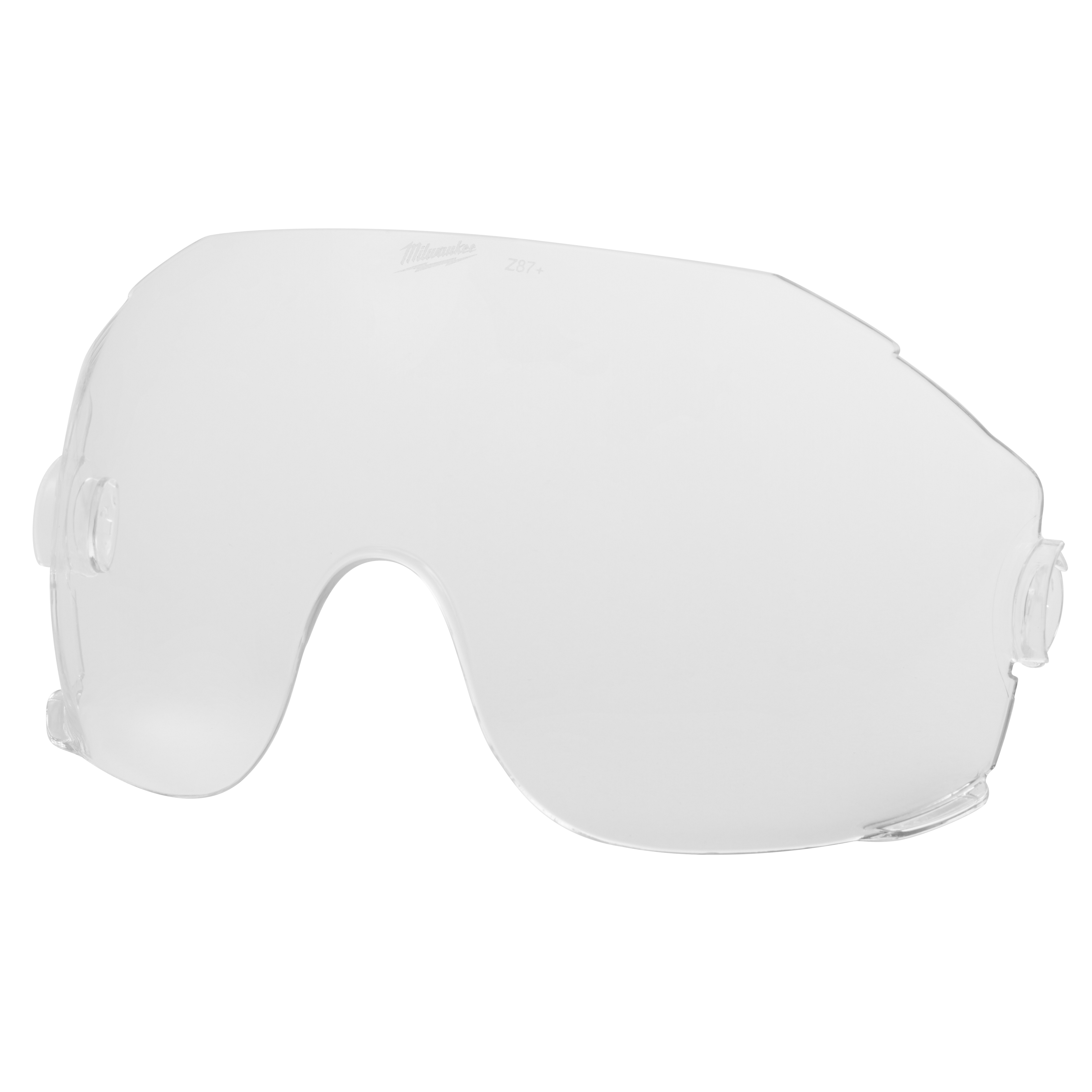 Anchor&reg; 8040BCL Faceshield Visor, Clear, PETG, 8 in H x 12 in W x 0.04 in THK Visor, Specifications Met: ANSI Z87.1-2003