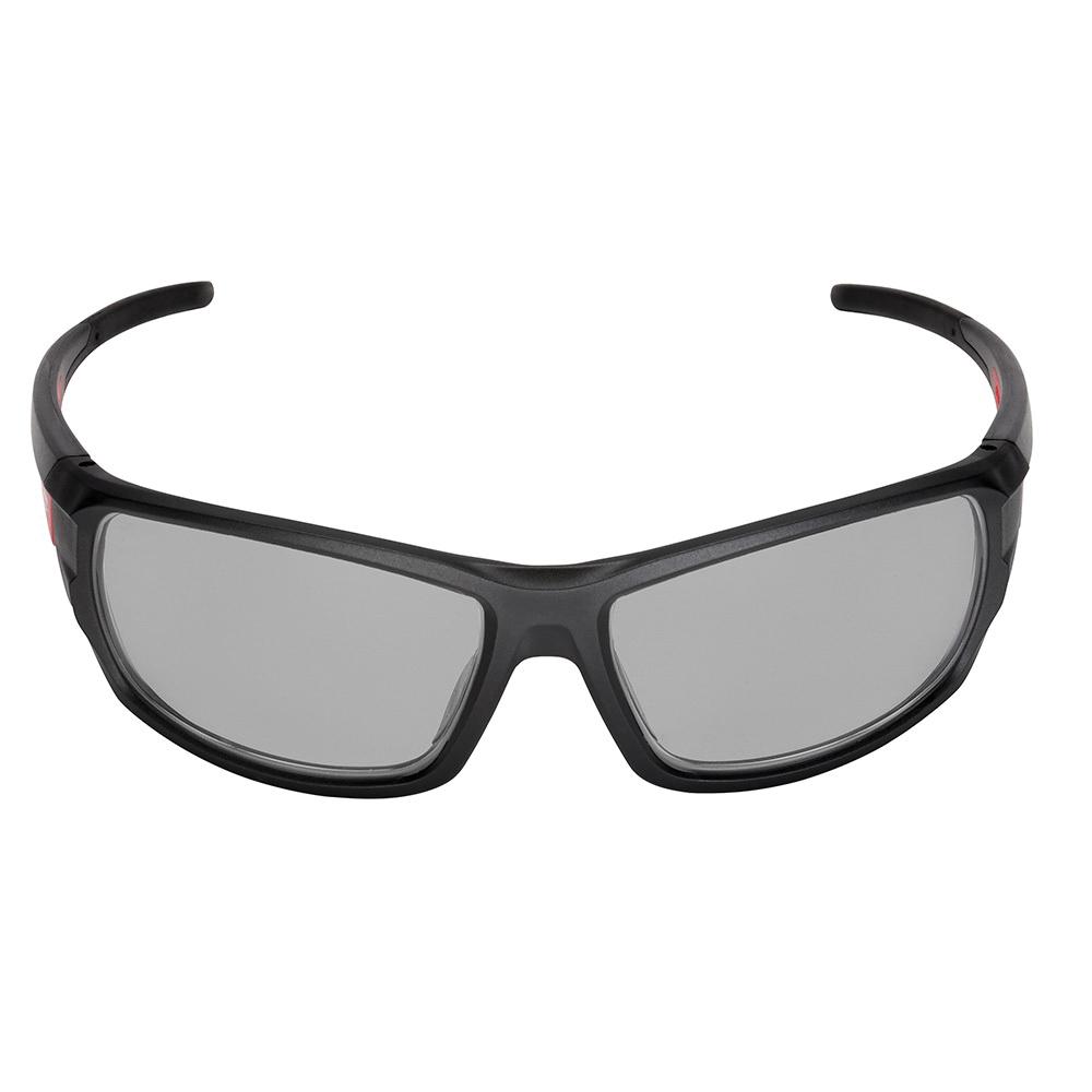 Milwaukee® 48-73-2125 Performance Safety Glasses, Fog-Free, Gray Lens, Black, Plastic Frame, Polycarbonate Lens, ANSI Z87.1+/CSA Z94.3/OSHA Standard