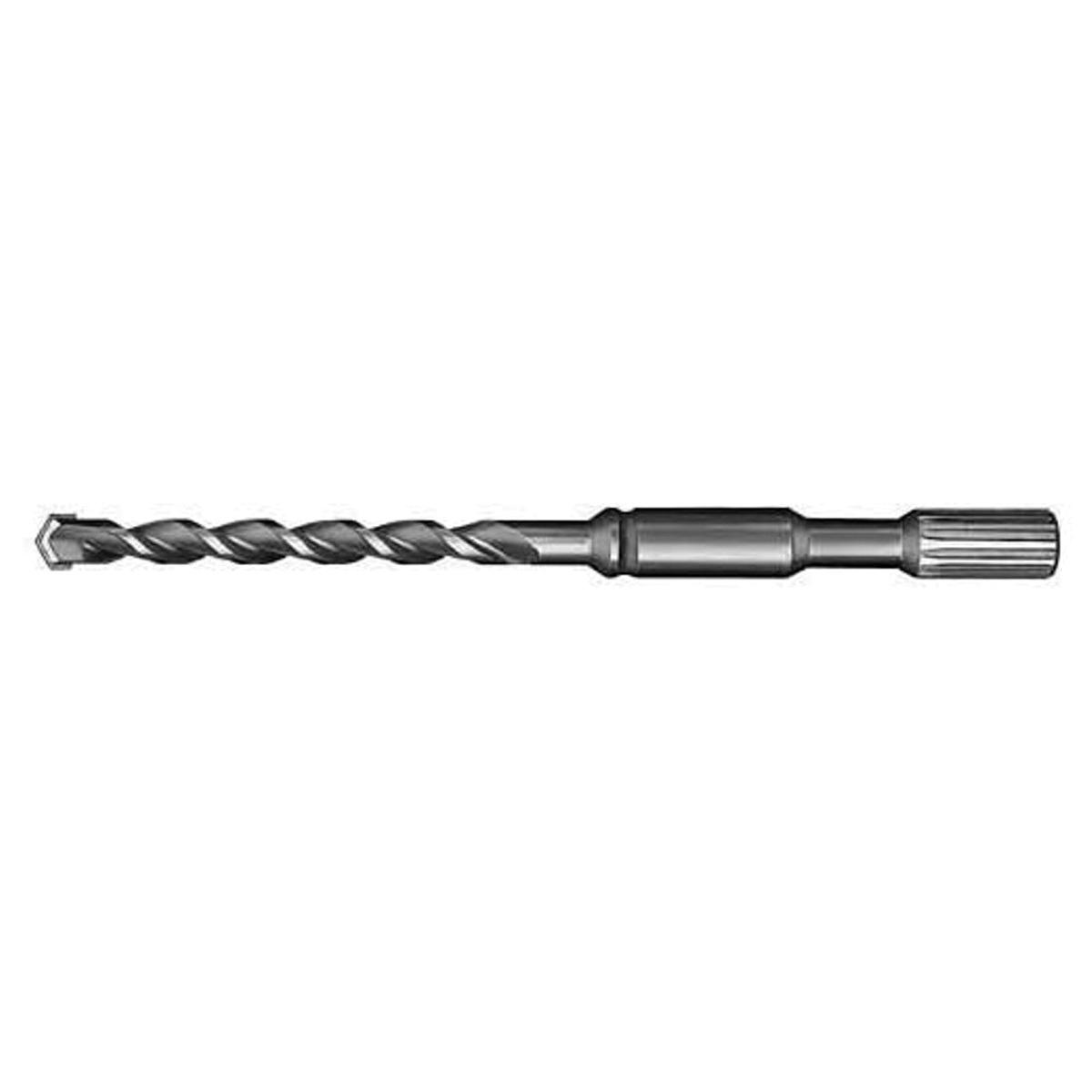 Milwaukee&reg; 48-20-8096 M/2&trade; 2-Cutter Rotary Hammer Drill Bit, 25 mm Drill Bit, Spear Cutting, 3/8 in SDS-Plus Shank, 200 mm D Cutting, Carbide Cutting Edge, 250 mm OAL