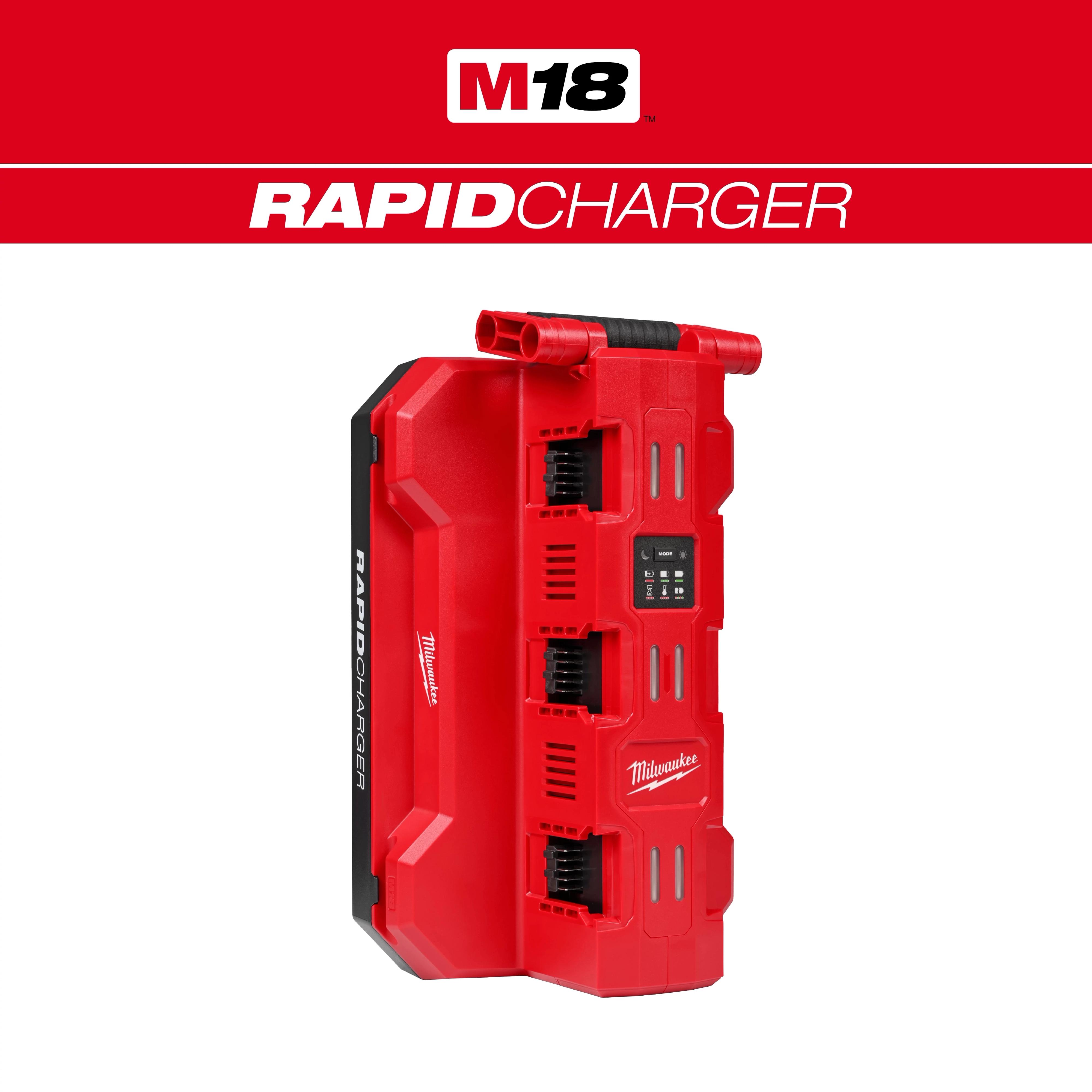 Milwaukee&reg; 48-59-2819 Charger, For Use With V28&trade; and M28&trade; Battery, Li-Ion Battery, 1 hr Charging, 1 Battery