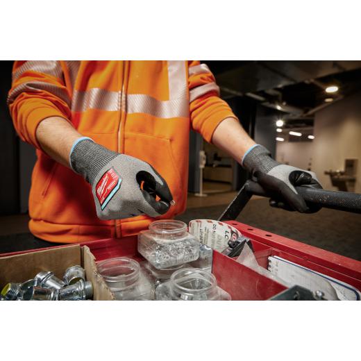 Milwaukee Tool - Cut, Puncture & Abrasive-Resistant Gloves: Medium, ANSI  Puncture 3, Kevlar Lined, Leather - 10880870 - MSC Industrial Supply