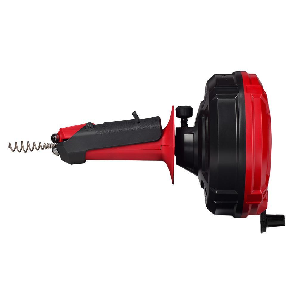 Milwaukee&reg; TRAPSNAKE&trade; 49-16-2573 Auger With CABLE DRIVE&trade;, Black/Red, 11 in L x 7-1/2 in W x 7-1/2 in H, Plastic, For Use With M12&trade; TRAPSNAKE&trade; Driver