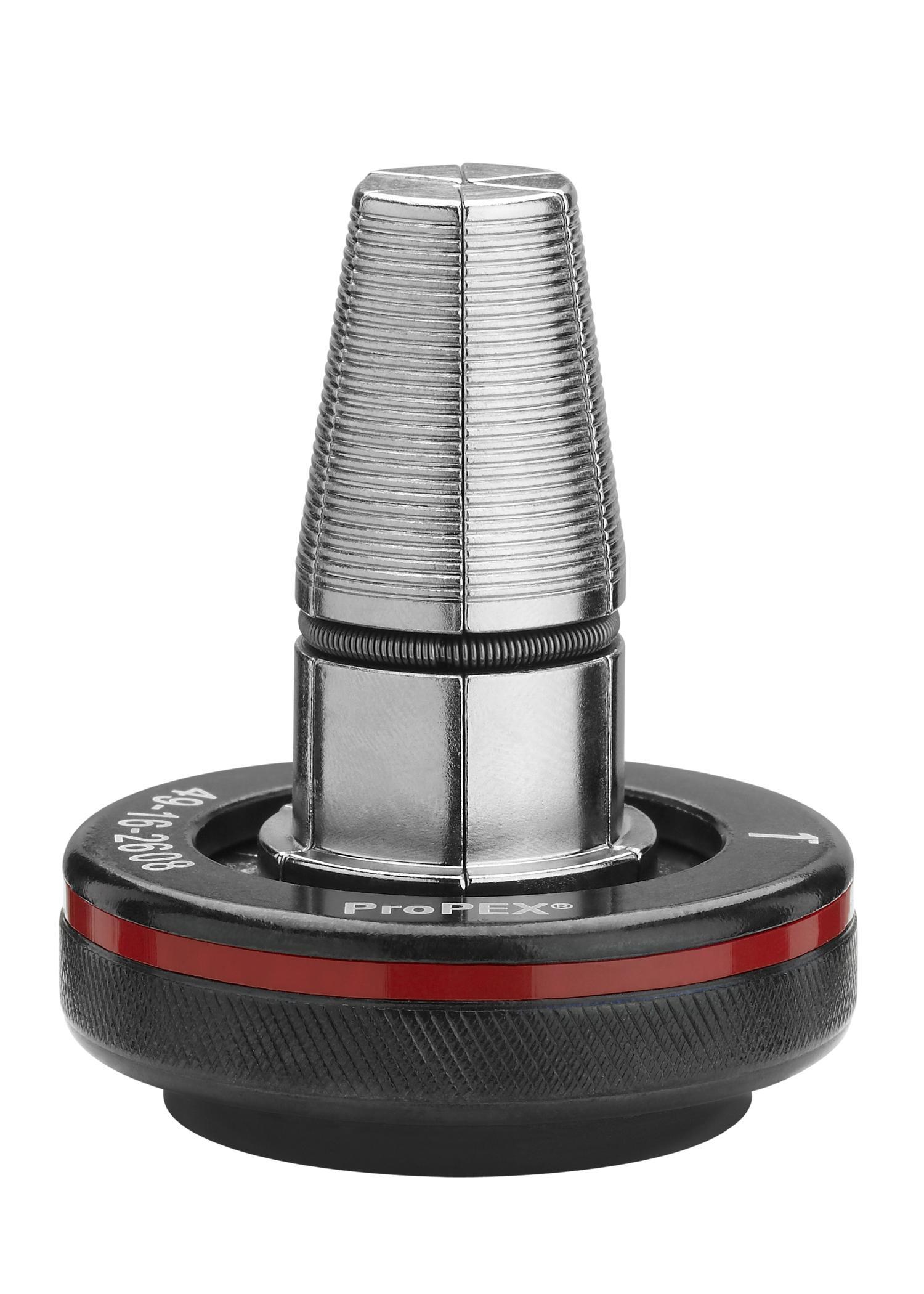 Milwaukee&reg; M18&trade; ProPEX&reg; 49-16-2608 Expansion Head, For Use With M12&trade;, M18&trade; and Uponor&reg; Tools, 1 in OD Capacity Tubing, 3 in OAL, 1/4 in min Chuck Size