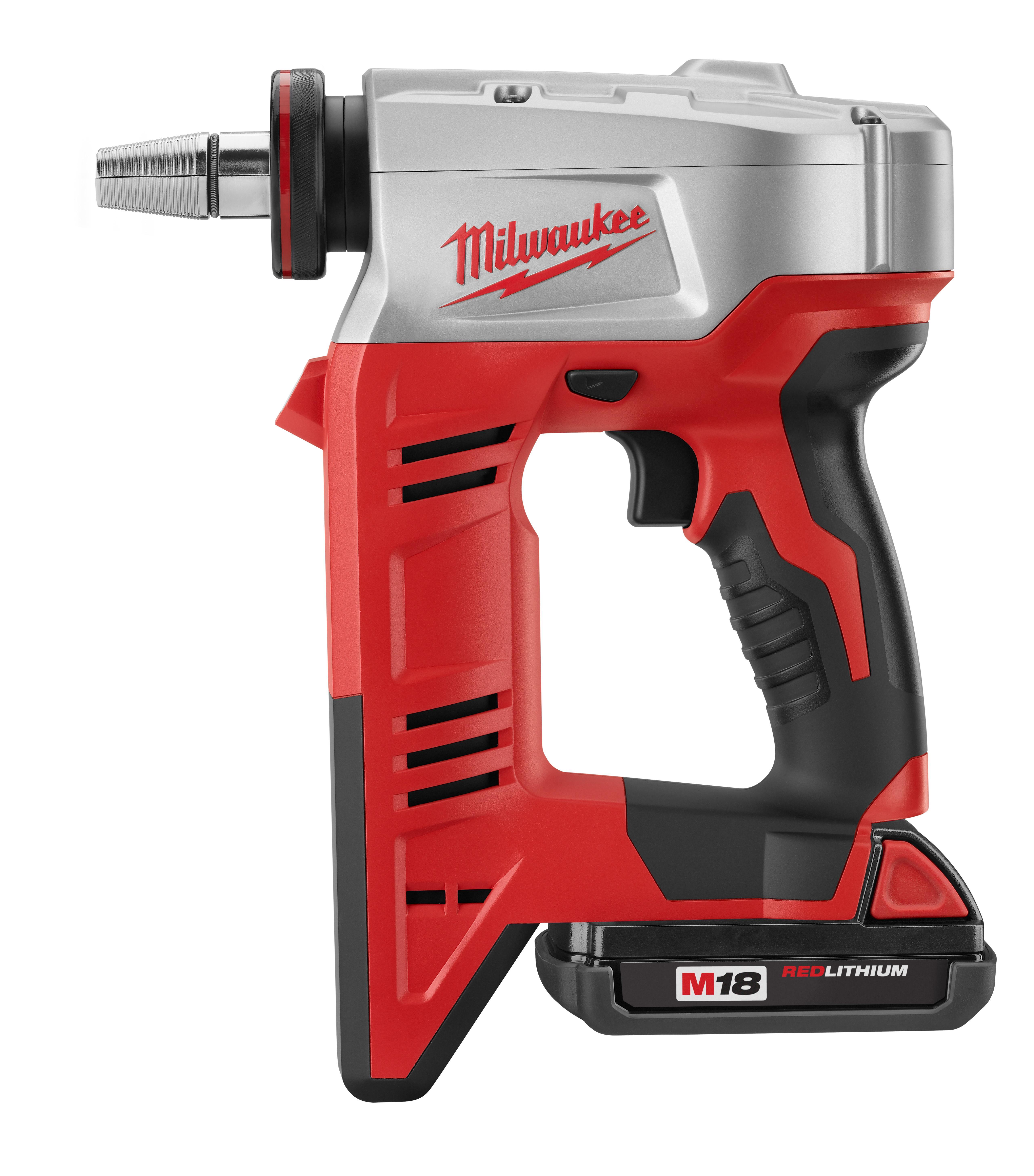 Milwaukee&reg; M18&trade; ProPEX&reg; 49-16-2608 Expansion Head, For Use With M12&trade;, M18&trade; and Uponor&reg; Tools, 1 in OD Capacity Tubing, 3 in OAL, 1/4 in min Chuck Size