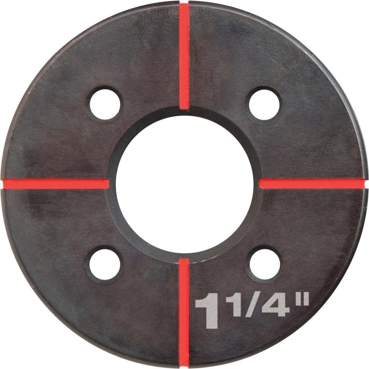 Milwaukee&reg; EXACT&trade; 49-16-2666 Knockout Die, 1-1/4 in Conduit/Pipe, Steel, 10 ga Mild Steel/12 ga Stainless Steel