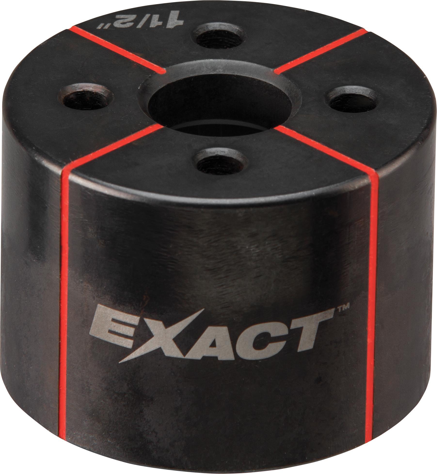 Milwaukee&reg; EXACT&trade; 49-16-2668 Knockout Die, 1-1/2 in Conduit/Pipe, Steel, 10 ga Mild Steel/12 ga Stainless Steel