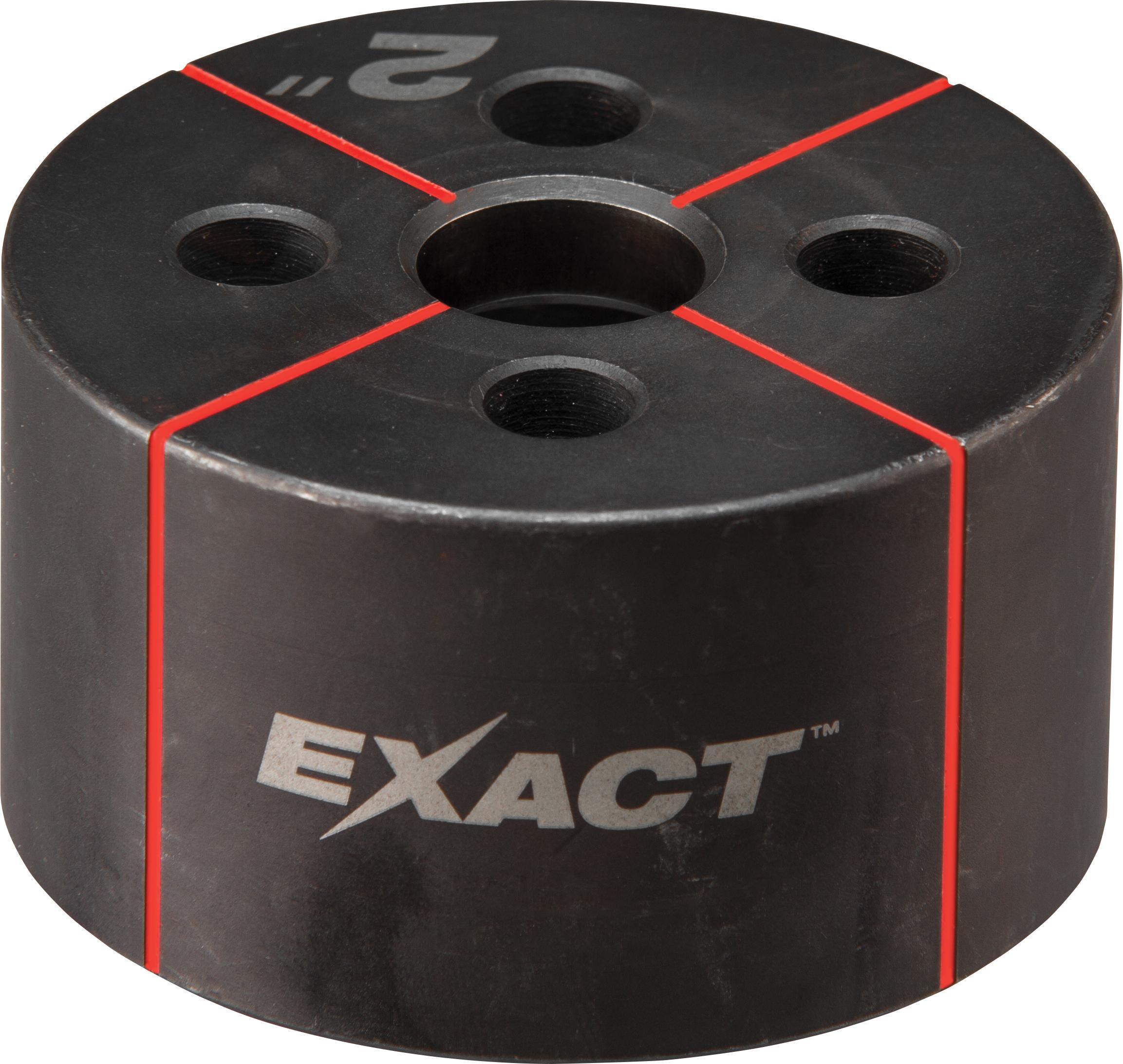 Milwaukee&reg; EXACT&trade; 49-16-2670 Knockout Die, 2 in Conduit/Pipe, Steel, 10 ga Mild Steel/12 ga Stainless Steel