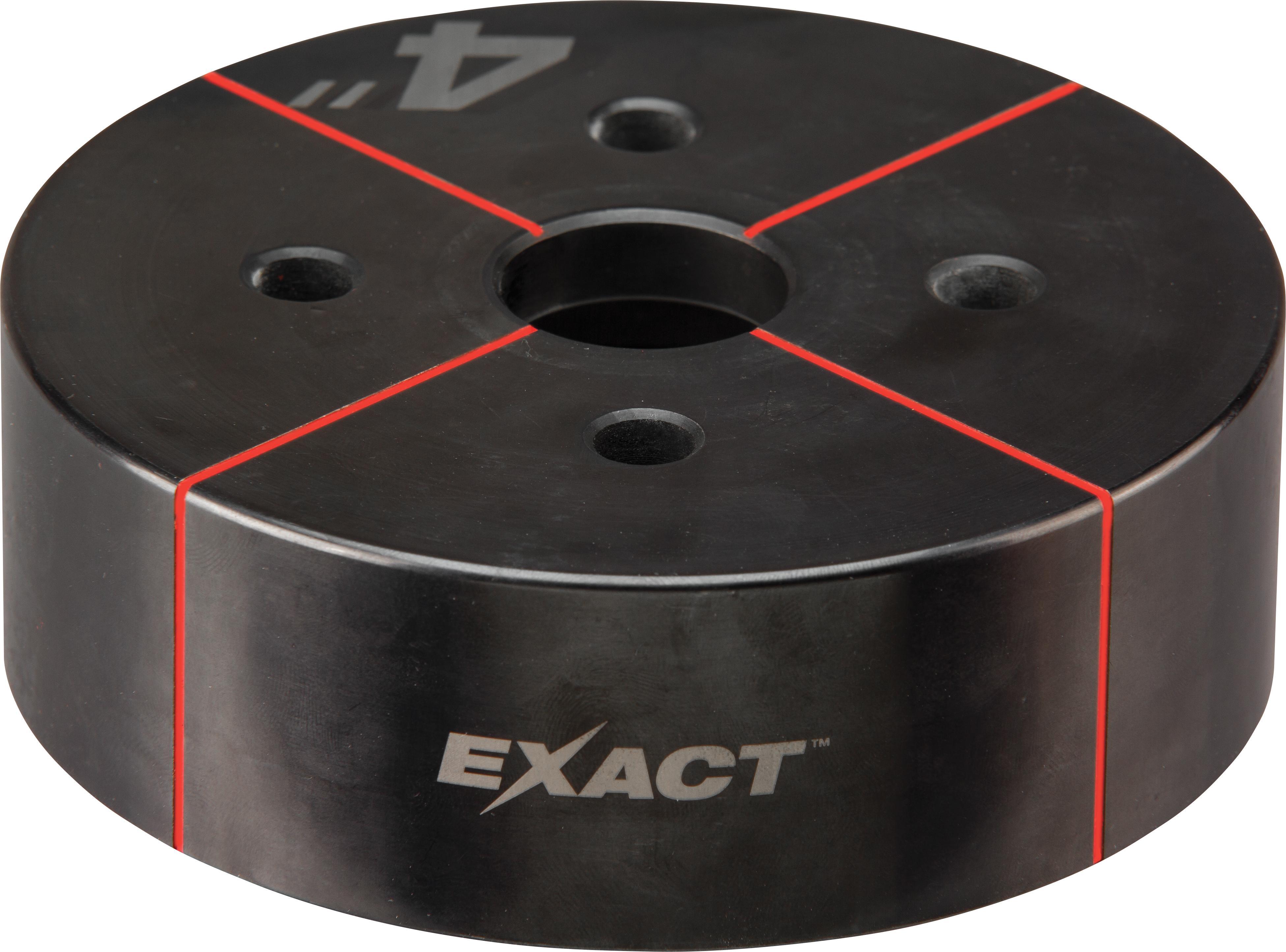 Milwaukee&reg; EXACT&trade; 49-16-2678 Knockout Die, 4 in Conduit/Pipe, Steel, 10 ga Mild Steel/12 ga Stainless Steel