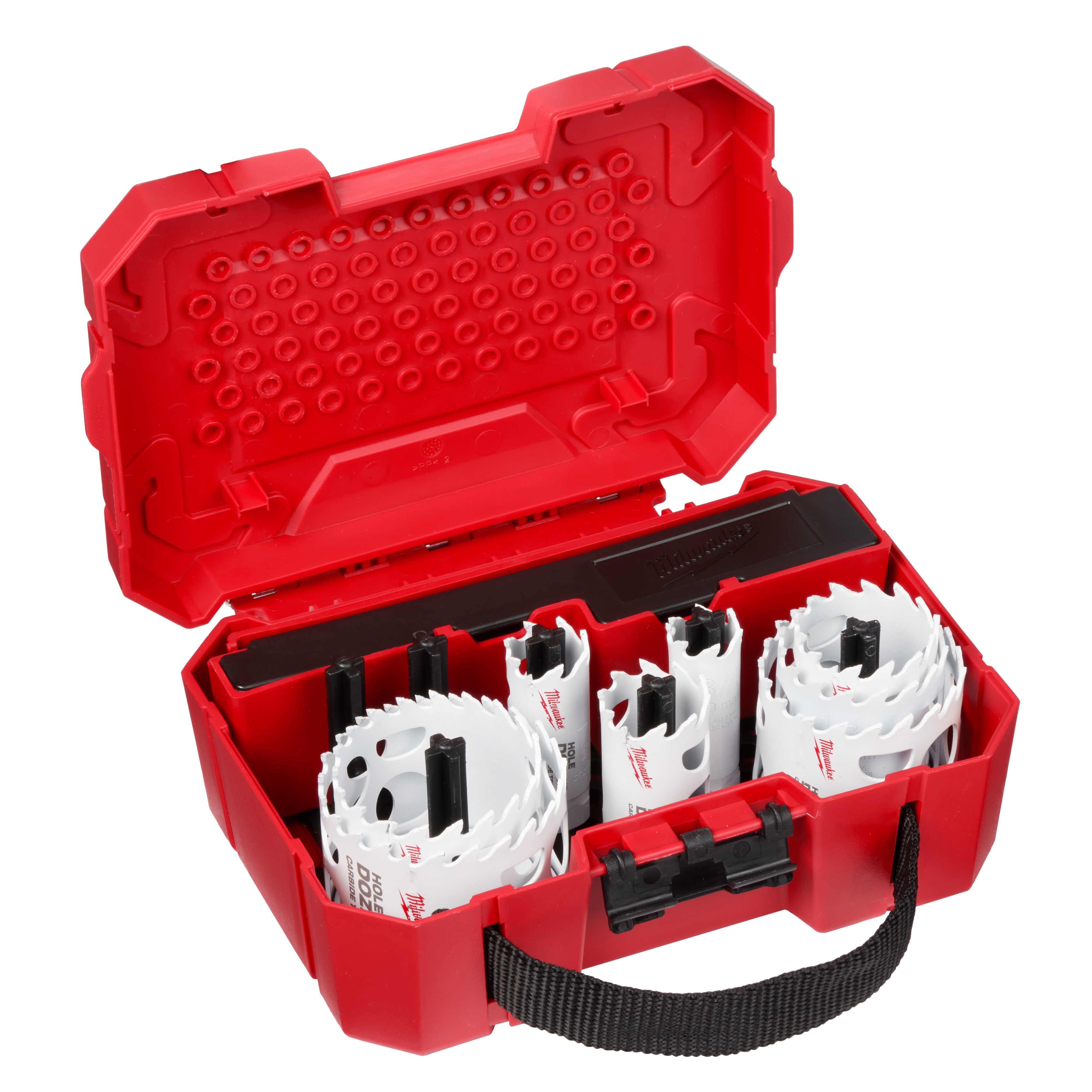 Milwaukee&reg; 49-22-8310 Quick-Change Electrician's Hole Saw Sheet Cutter Kit, 7 Pieces, For Use With 49-57-0035 and 49-57-0037 Quick-Change Arbor, Carbide Tip