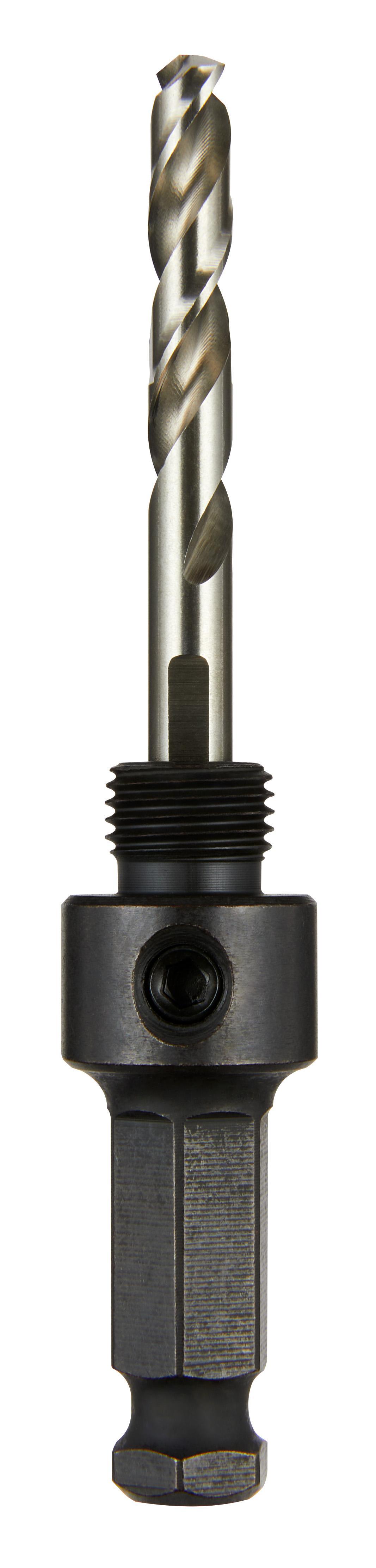 Milwaukee&reg; 49-56-7000 Small Thread Basic Hole Saw Arbor, Up to 1-3/16 in Arbor, 7/16 in, Hardened Steel
