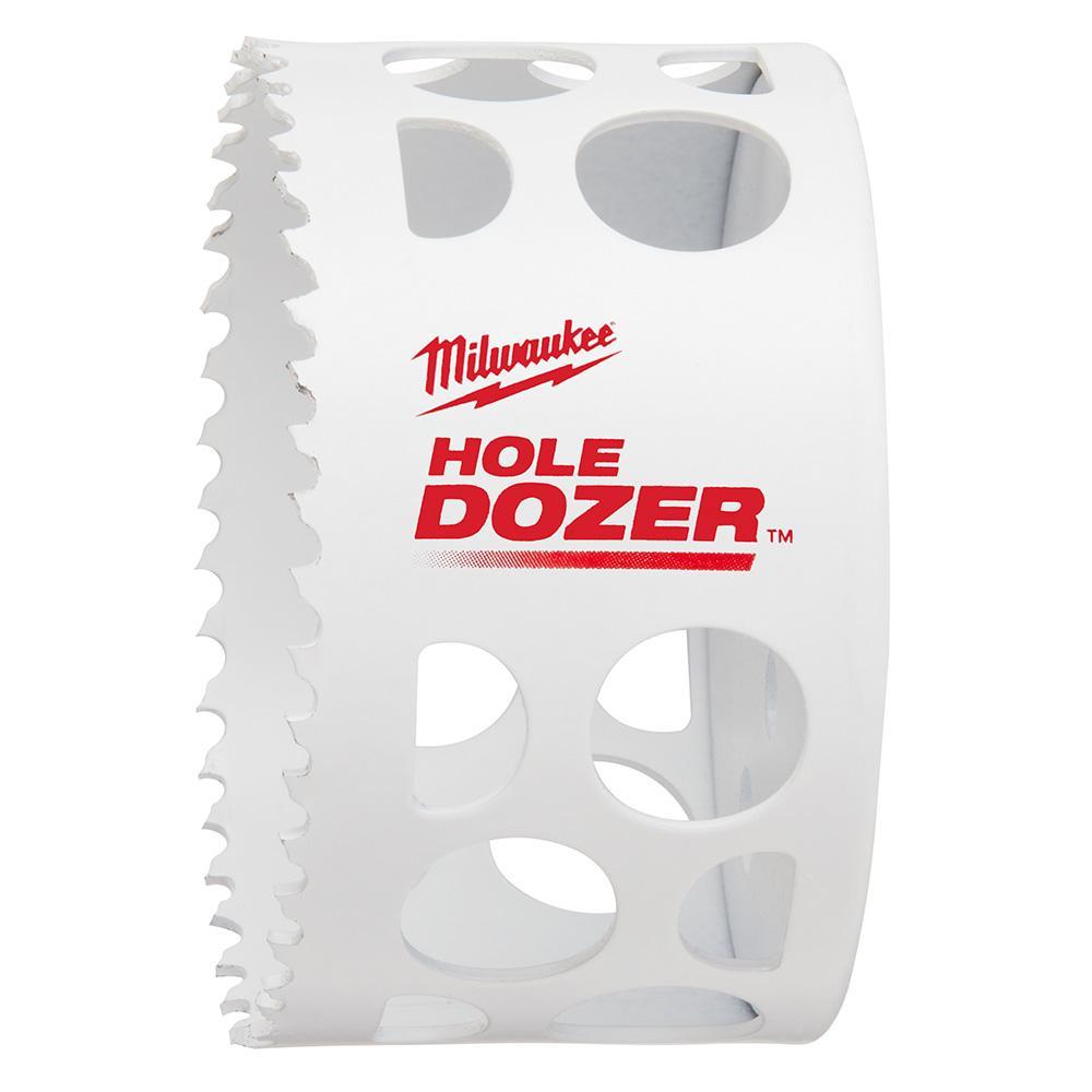 Milwaukee® HOLE DOZER™ Ice Hardened™ 49-56-0147 Hole Saw, 2-1/2 in Dia, 1-5/8 in D Cutting, Bi-Metal/8% Cobalt Cutting Edge