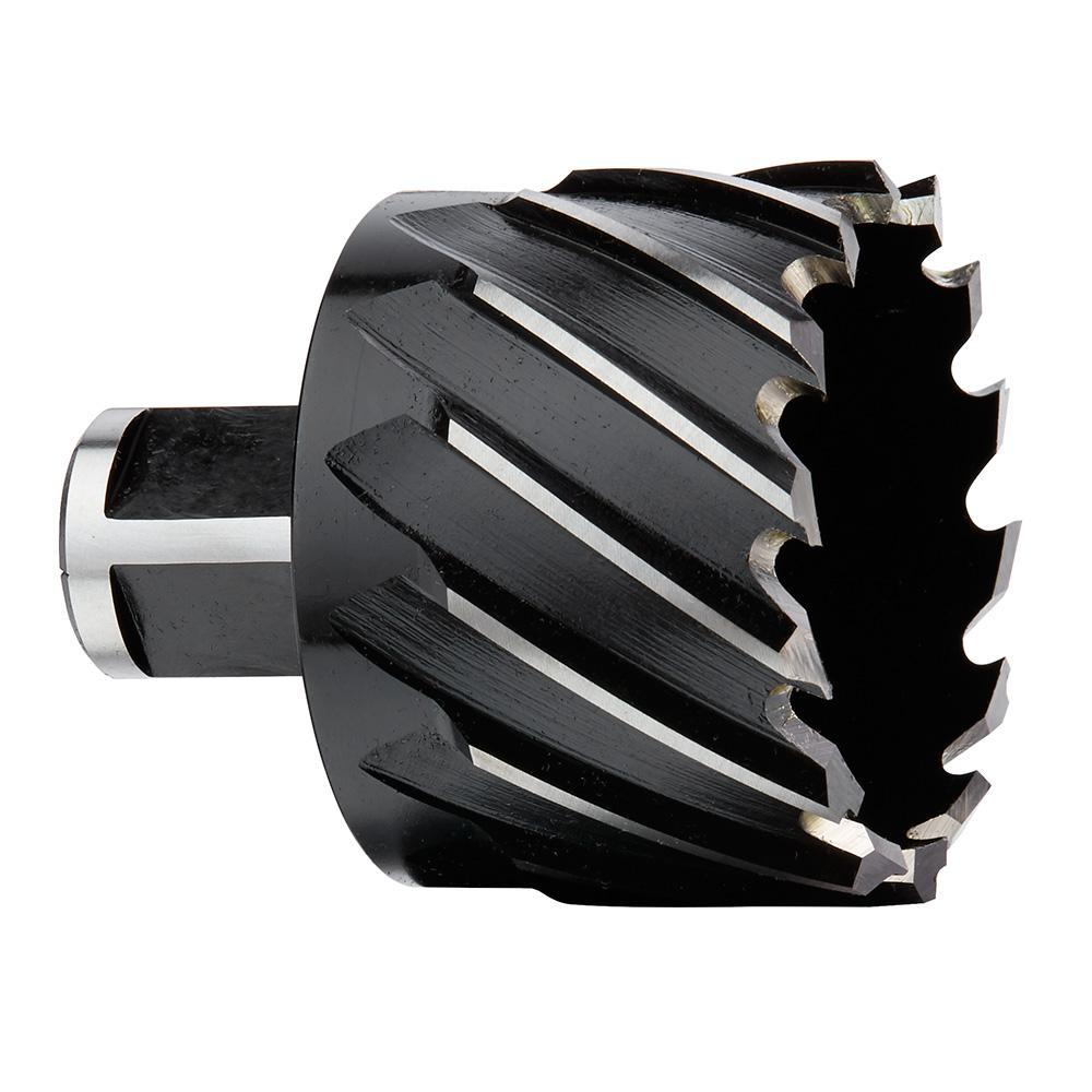 Milwaukee&reg; 49-59-1875 Annular Cutter, 1-7/8 in Dia Cutter, 1 in D Cutting, HSS, Black Oxide, Weldon Shank