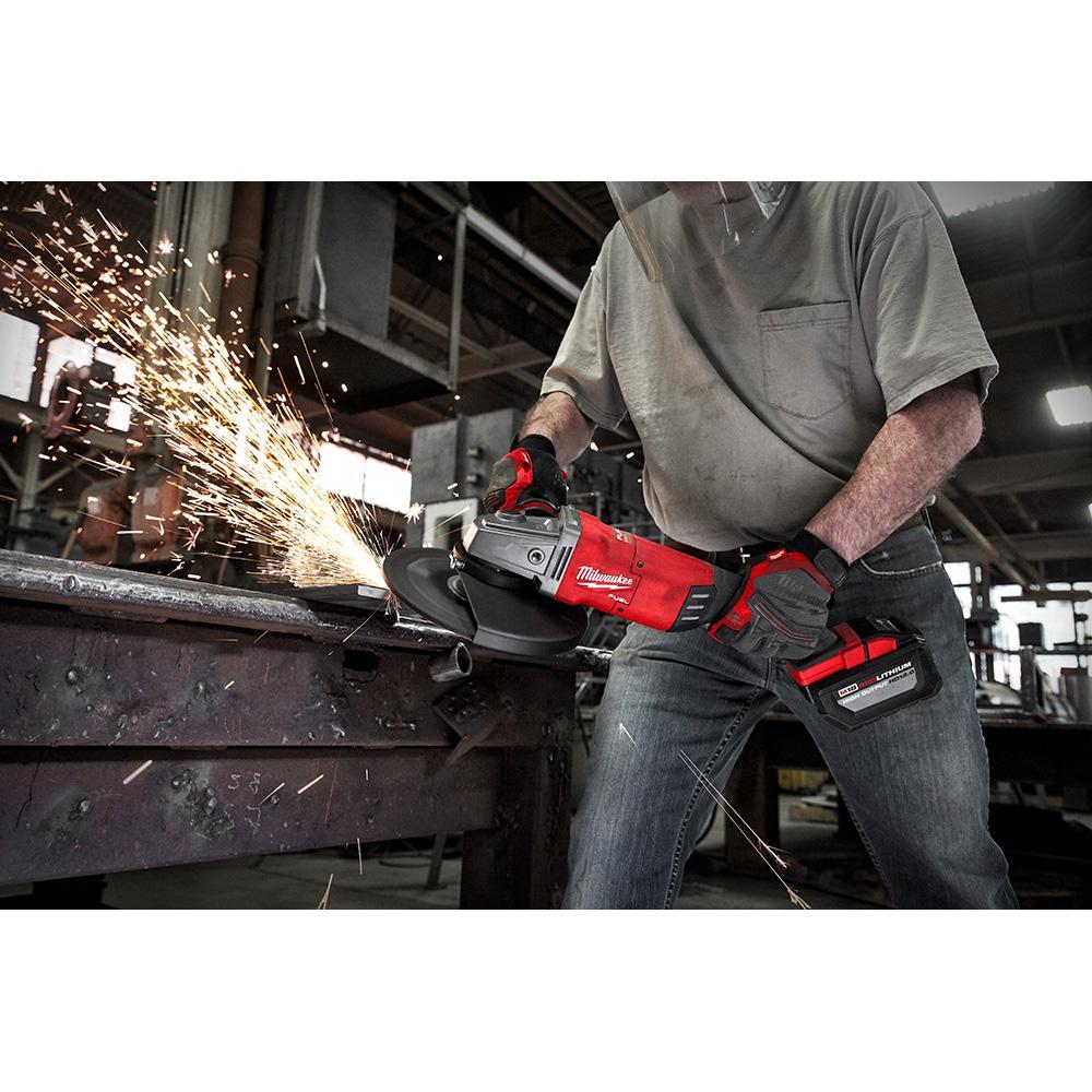 Milwaukee&reg; 49-94-7020 Type 27 Reinforced Grinding Disc, 7 in Dia x 1/4 in THK, 7/8 in Center Hole, 24 Grit, Aluminum Oxide Abrasive