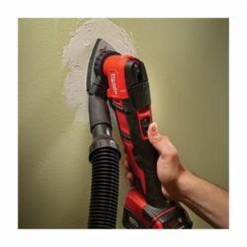 Milwaukee&reg; M18&trade; 49-90-2400 Dust Extraction Kit, For Use With M18&trade; Multi-Tool, Plastic/Sandpaper/Steel