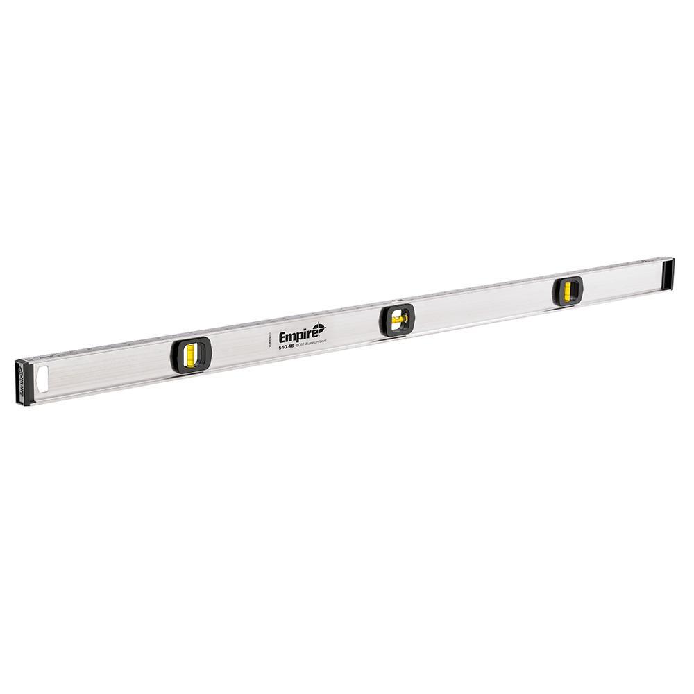 Empire® 1110 Tradesman Carpenter's Framing Square, 24 in L, 1/8 in Graduation, 22-1/2 in Tongue, Aluminum
