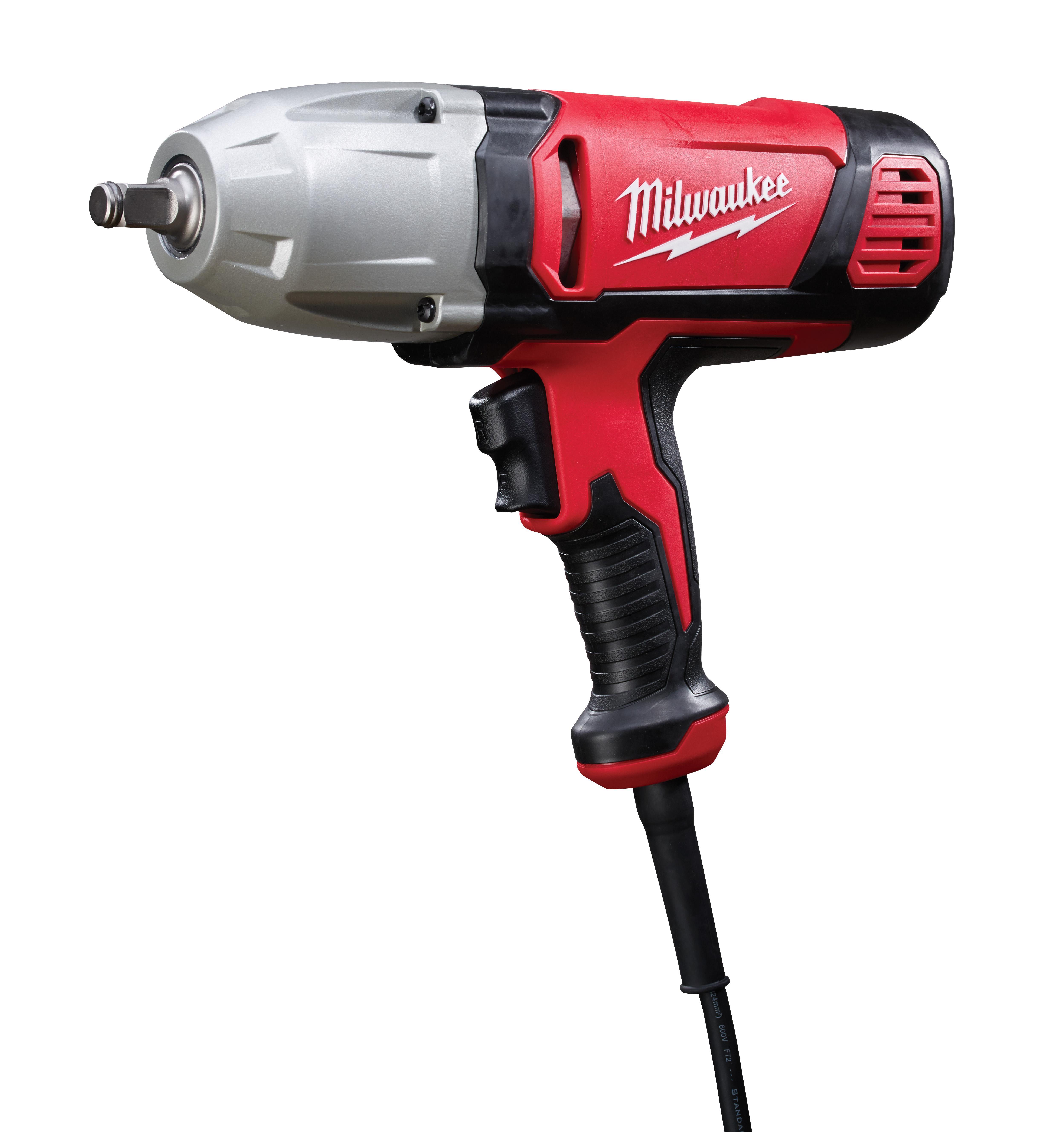 Milwaukee&reg; 9071-20 Impact Wrench, 1/2 in Square Drive, 2600 bpm, 300 ft-lb Torque, 120 V AC/DC, 11-5/8 in OAL