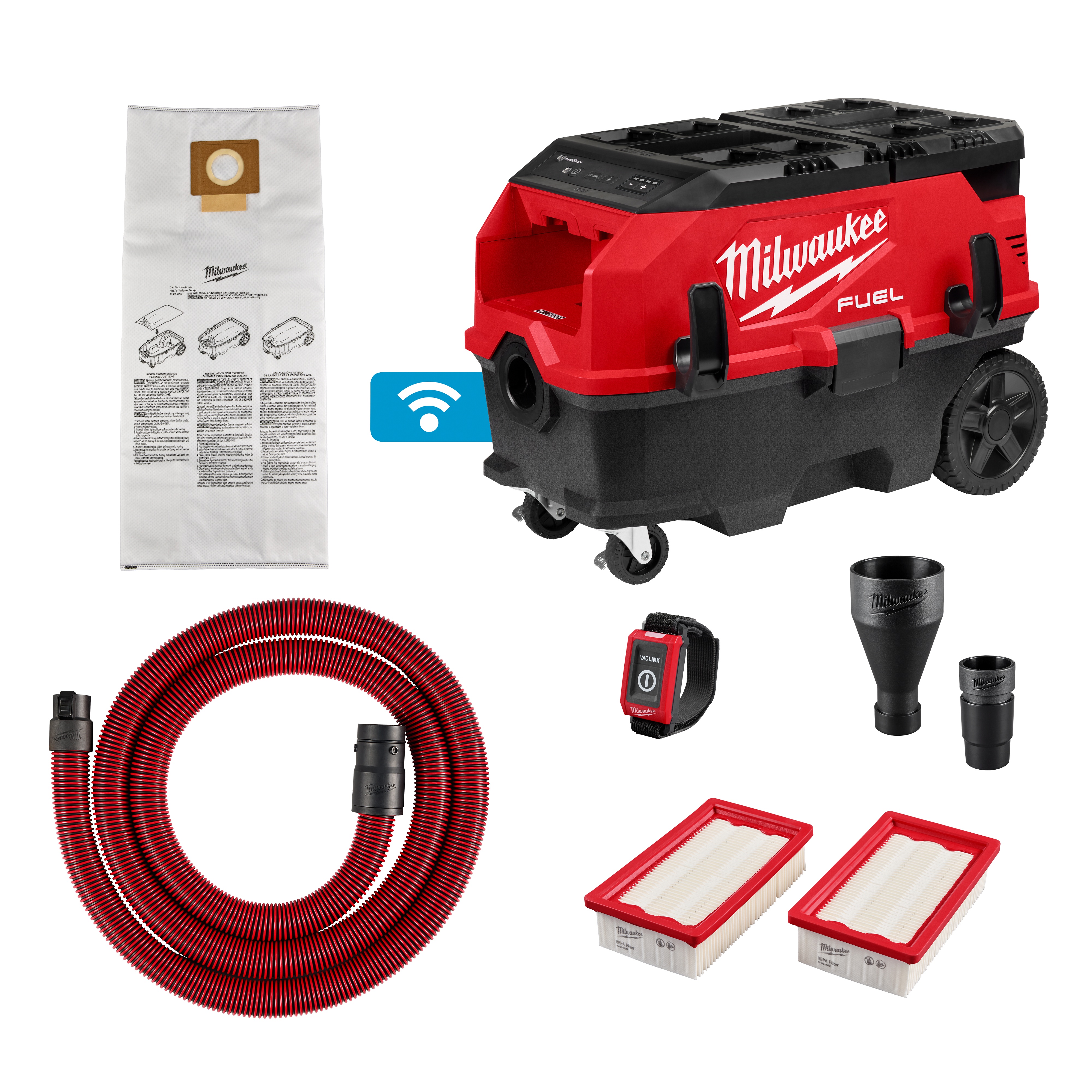 Milwaukee&reg; M12&trade; 0850-20 Compact Cordless Vacuum, 0.63 qt Tank, 12 V DC